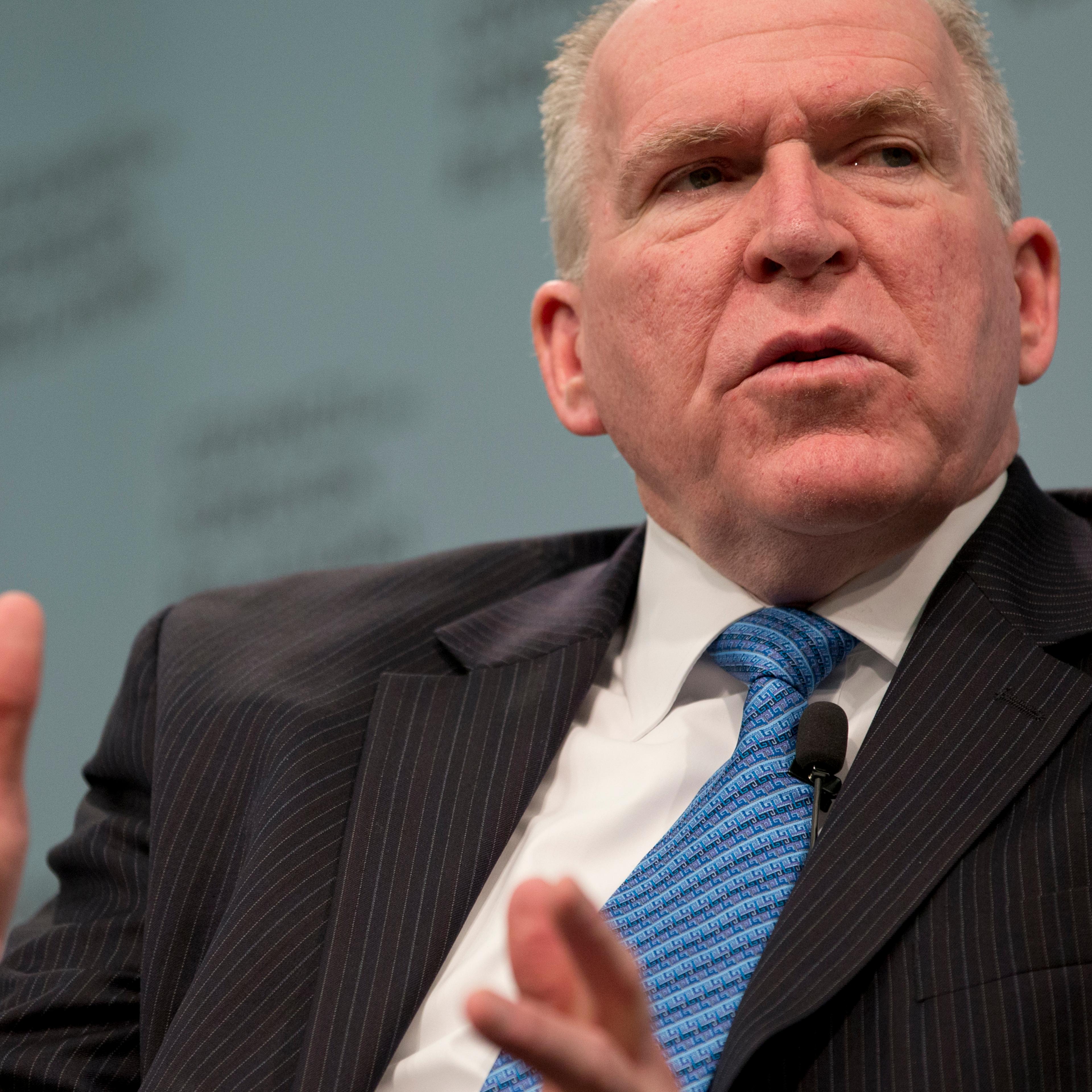 CIA Director John Brennan speaks at the Council on Foreign Relations in Washington on March 11, 2014.