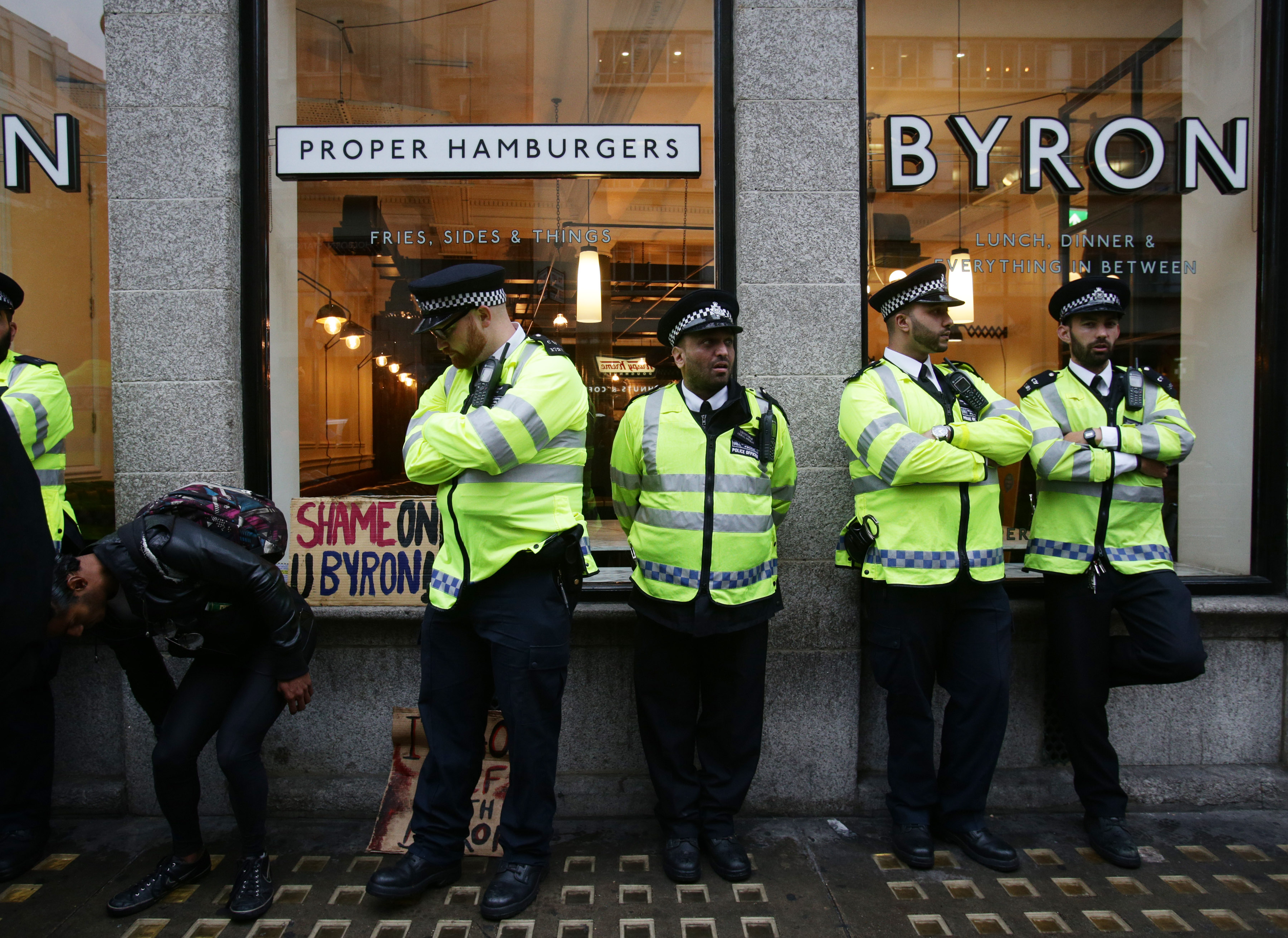 Byron workers held