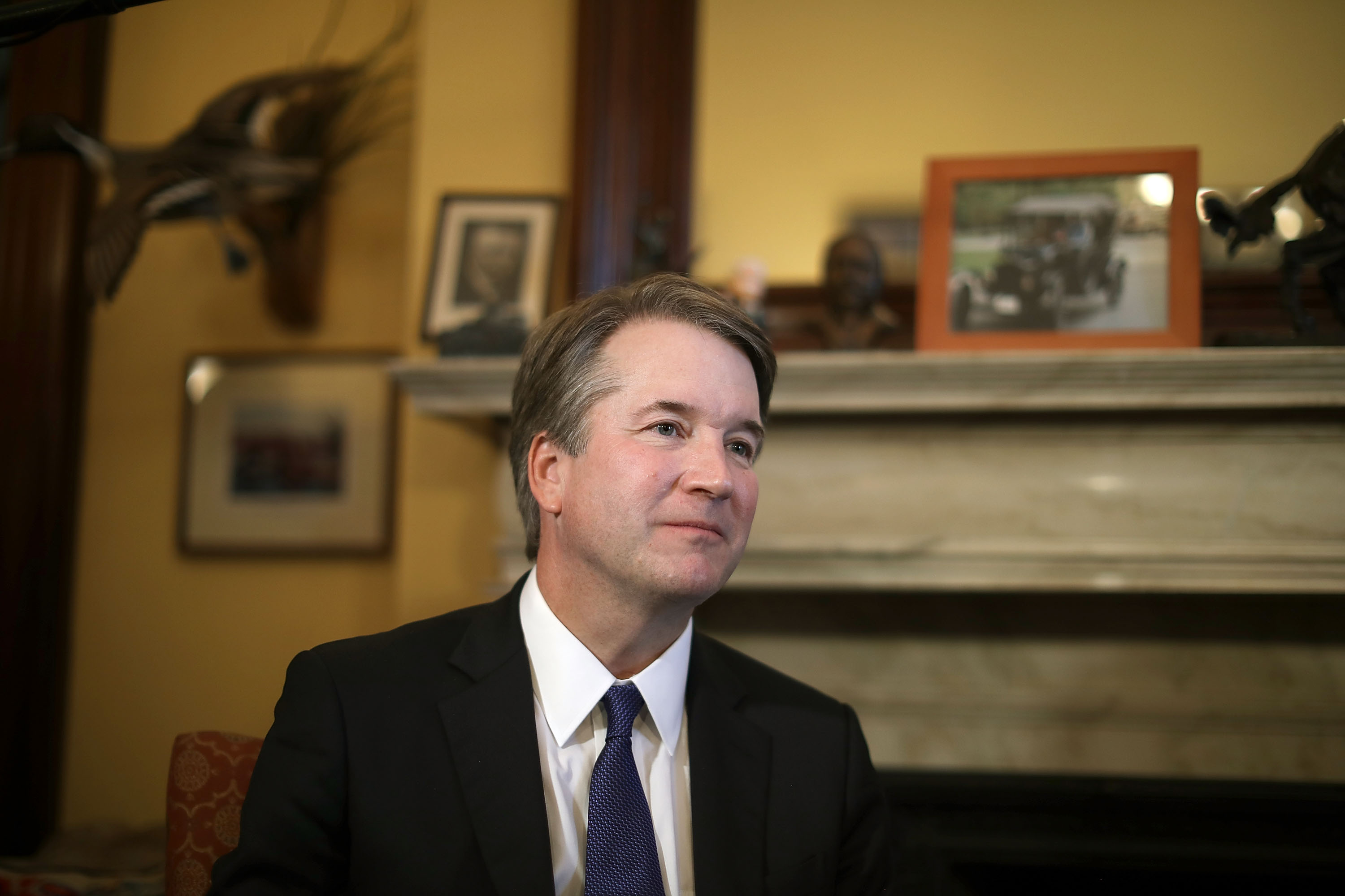 U.S. Supreme Court Nominee Brett Kavanaugh Meets With GOP Senators On Capitol Hill