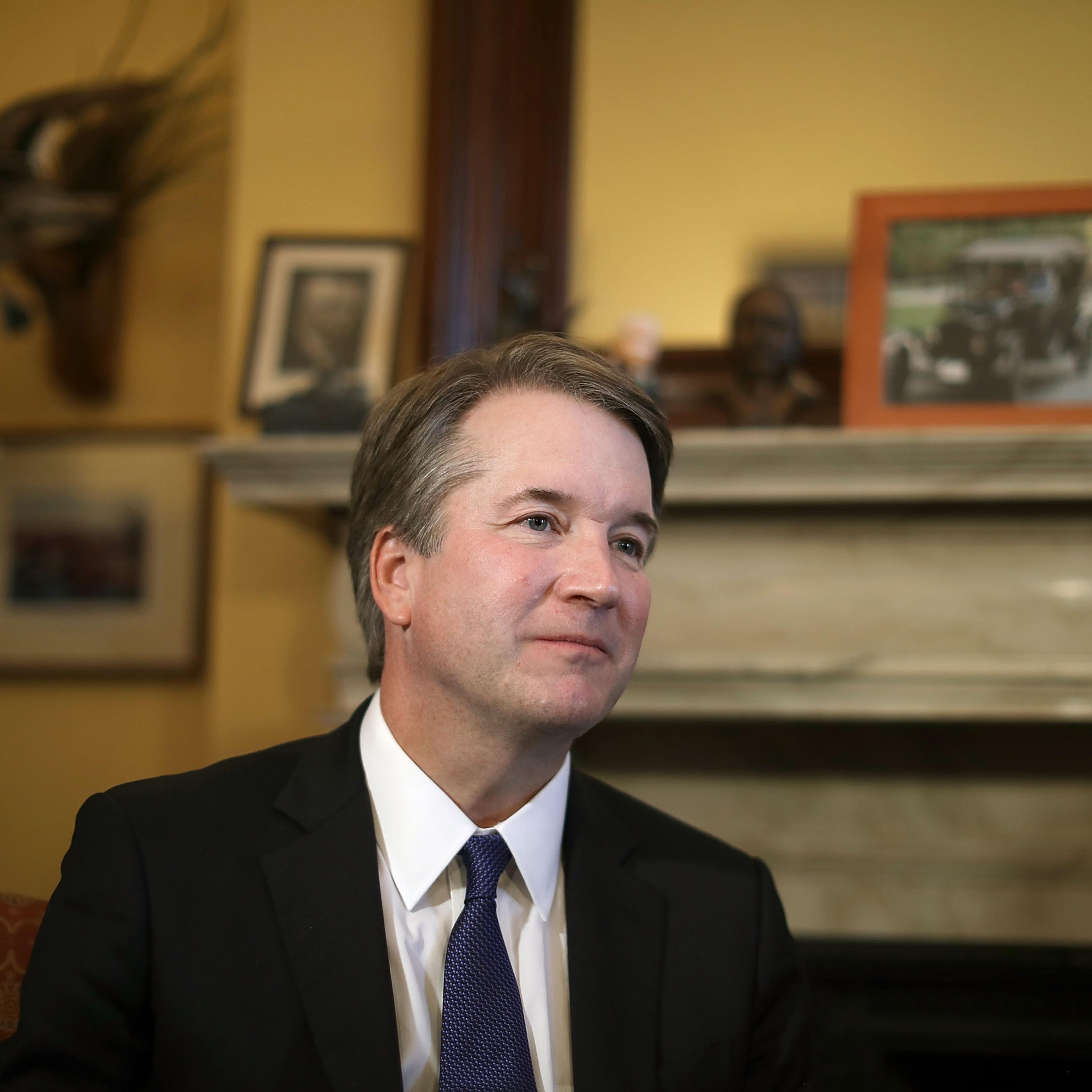 U.S. Supreme Court Nominee Brett Kavanaugh Meets With GOP Senators On Capitol Hill