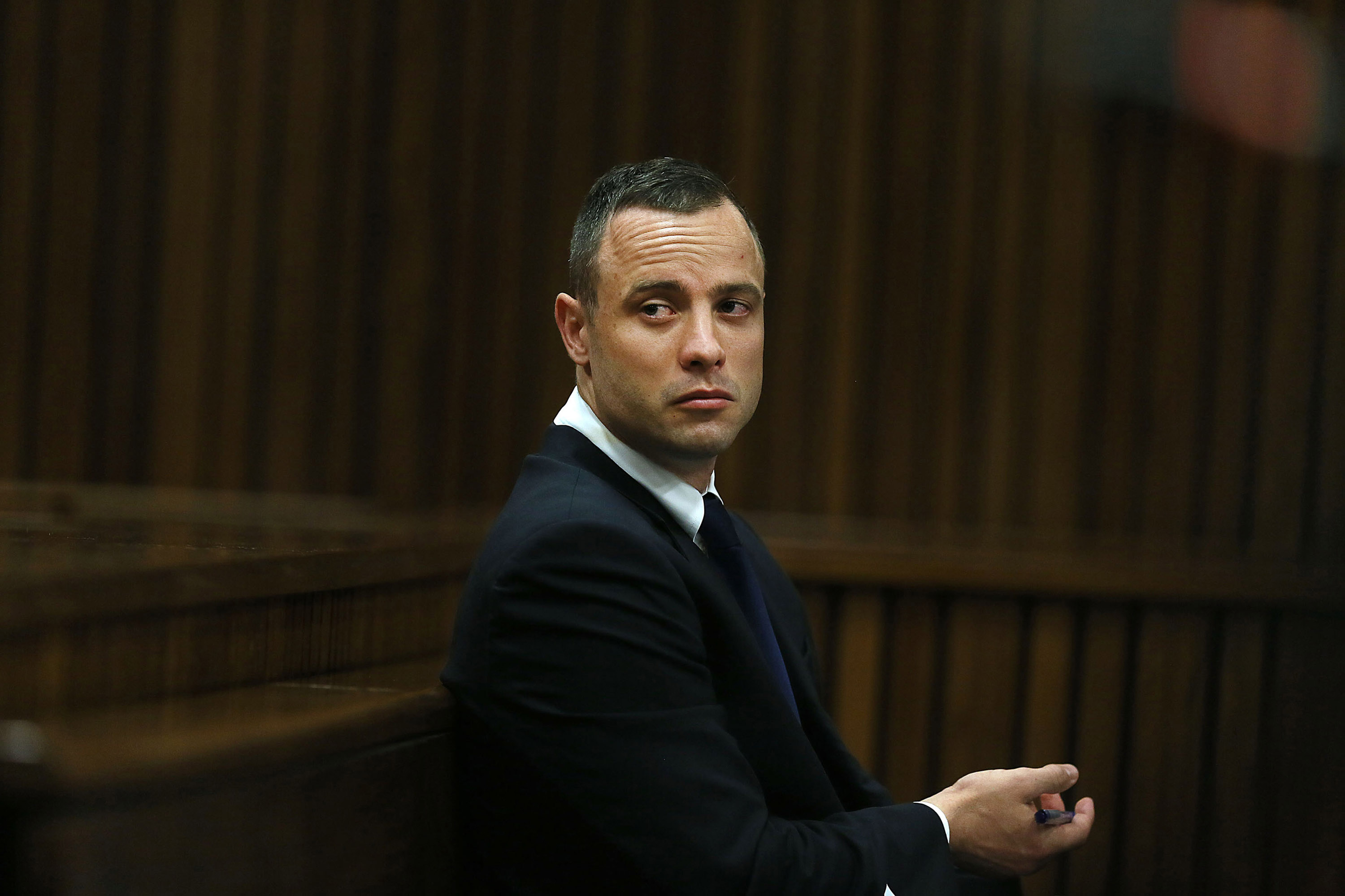 Oscar Pistorius Is Tried For The Murder Of His Girlfriend Reeva Steenkamp