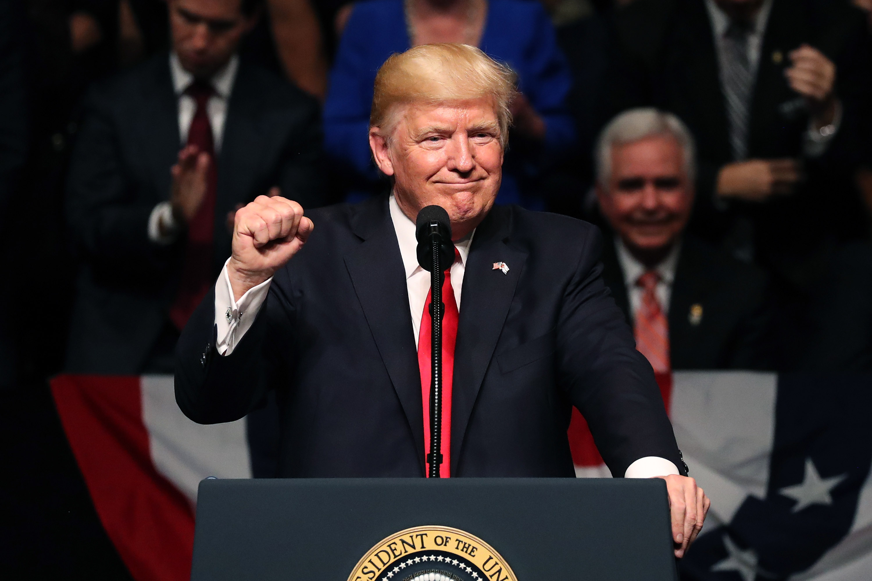 President Trump Delivers Remarks On US-Cuba Relations In Miami