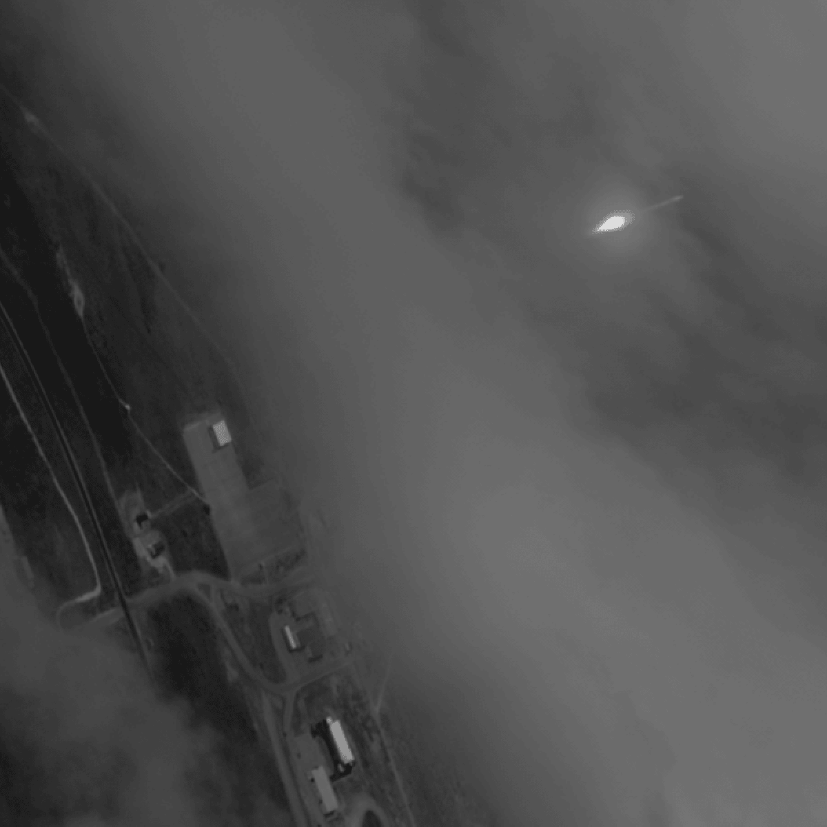 The launch of DigitalGlobe's WorldView-3 is seen from Vandenberg Air Force Base on Wednesday, Aug. 13, 2014.