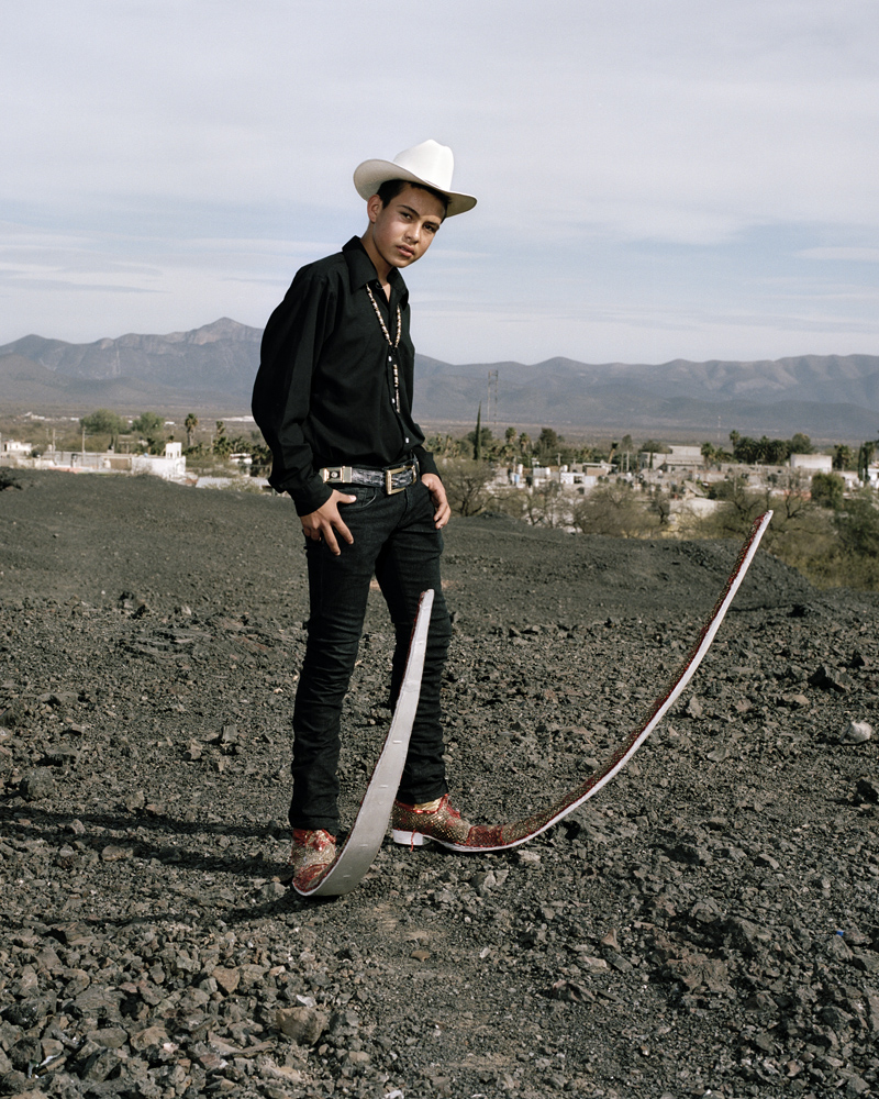The following photographs were taken in January of 2012.<br><br>A member of "Los Socios" pointy boots crew from Matehuala, Mexico.