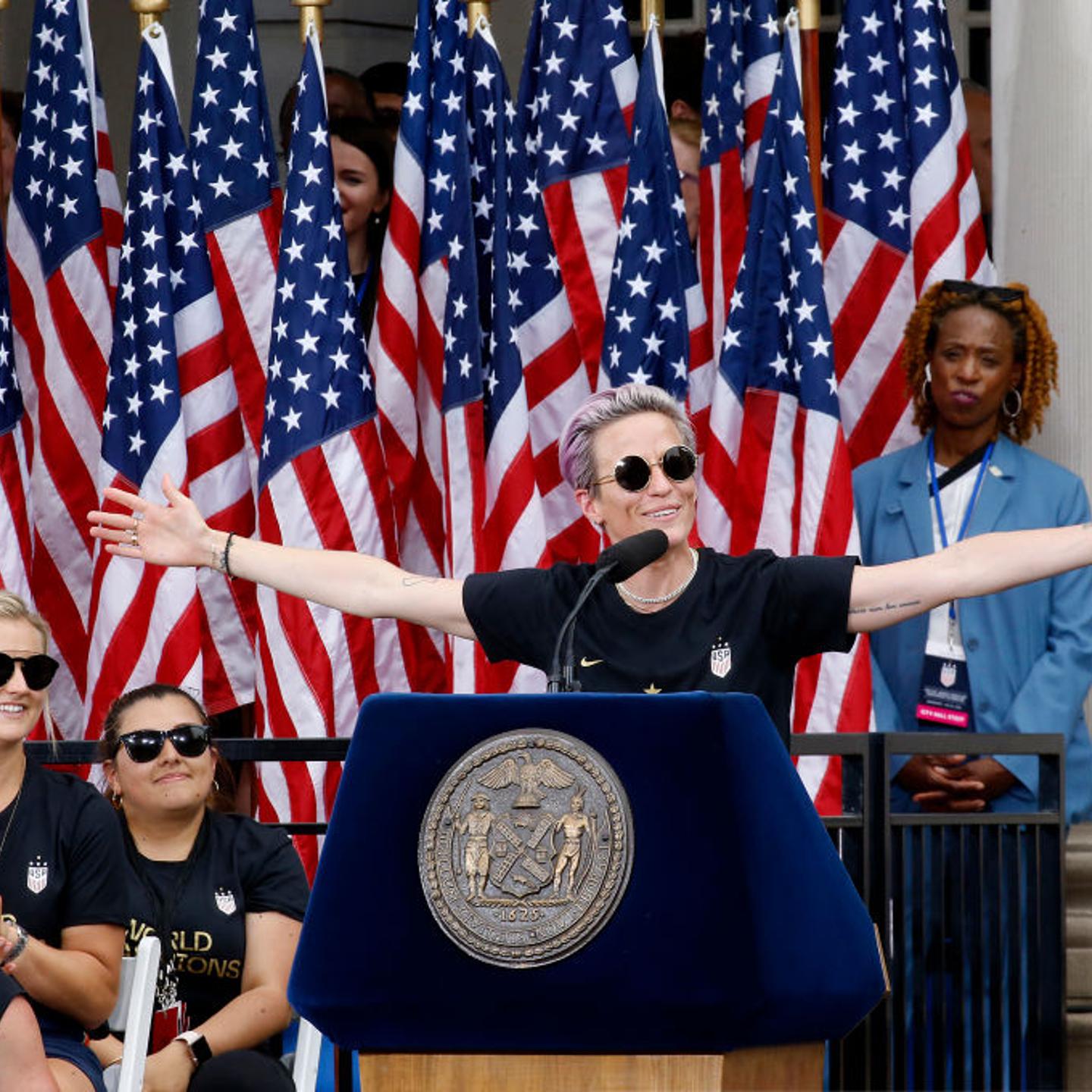 U.S. Women's National Soccer Team Victory Parade