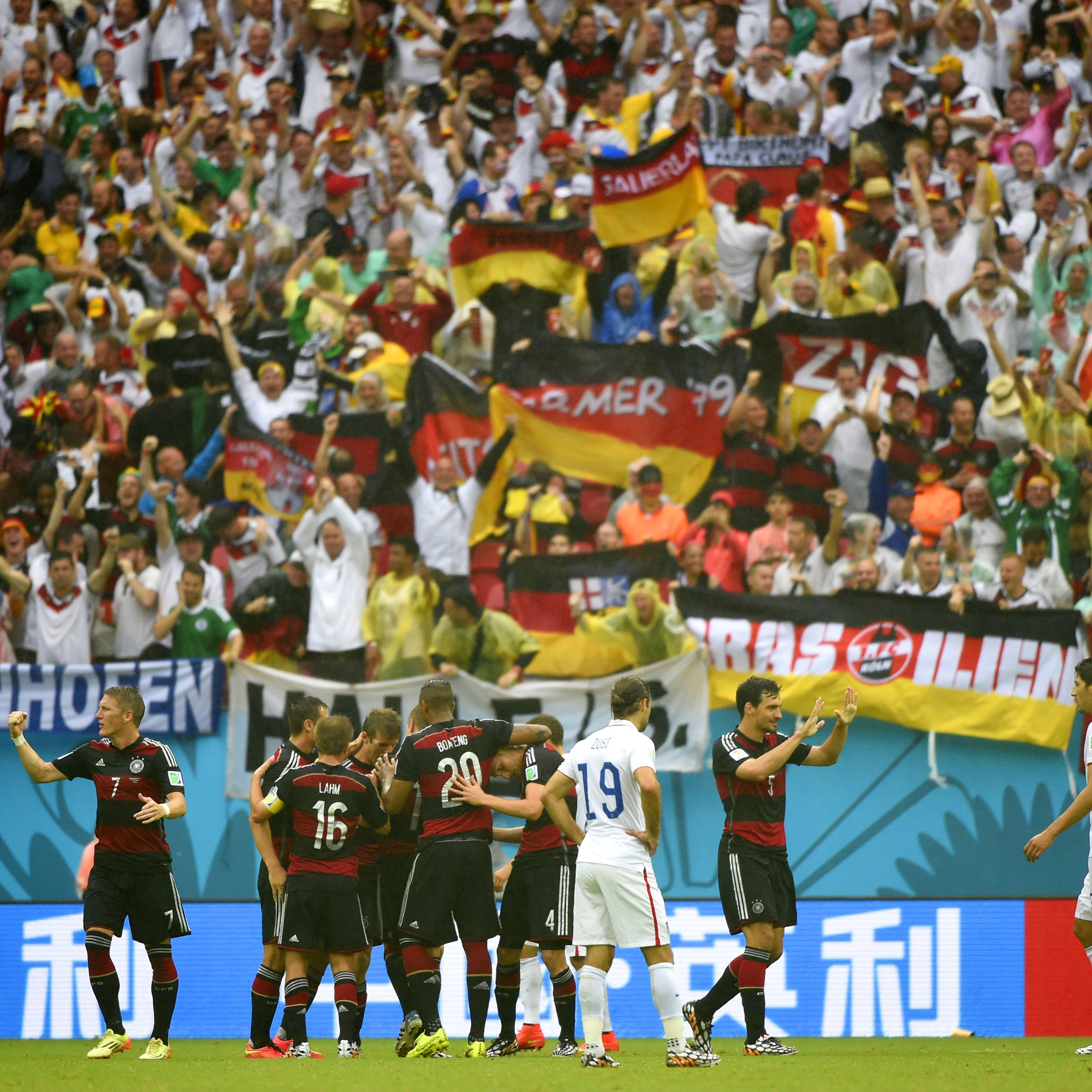 (SP)BRAZIL-RECIFE-WORLD CUP 2014-GROUP G-US VS GERMANY