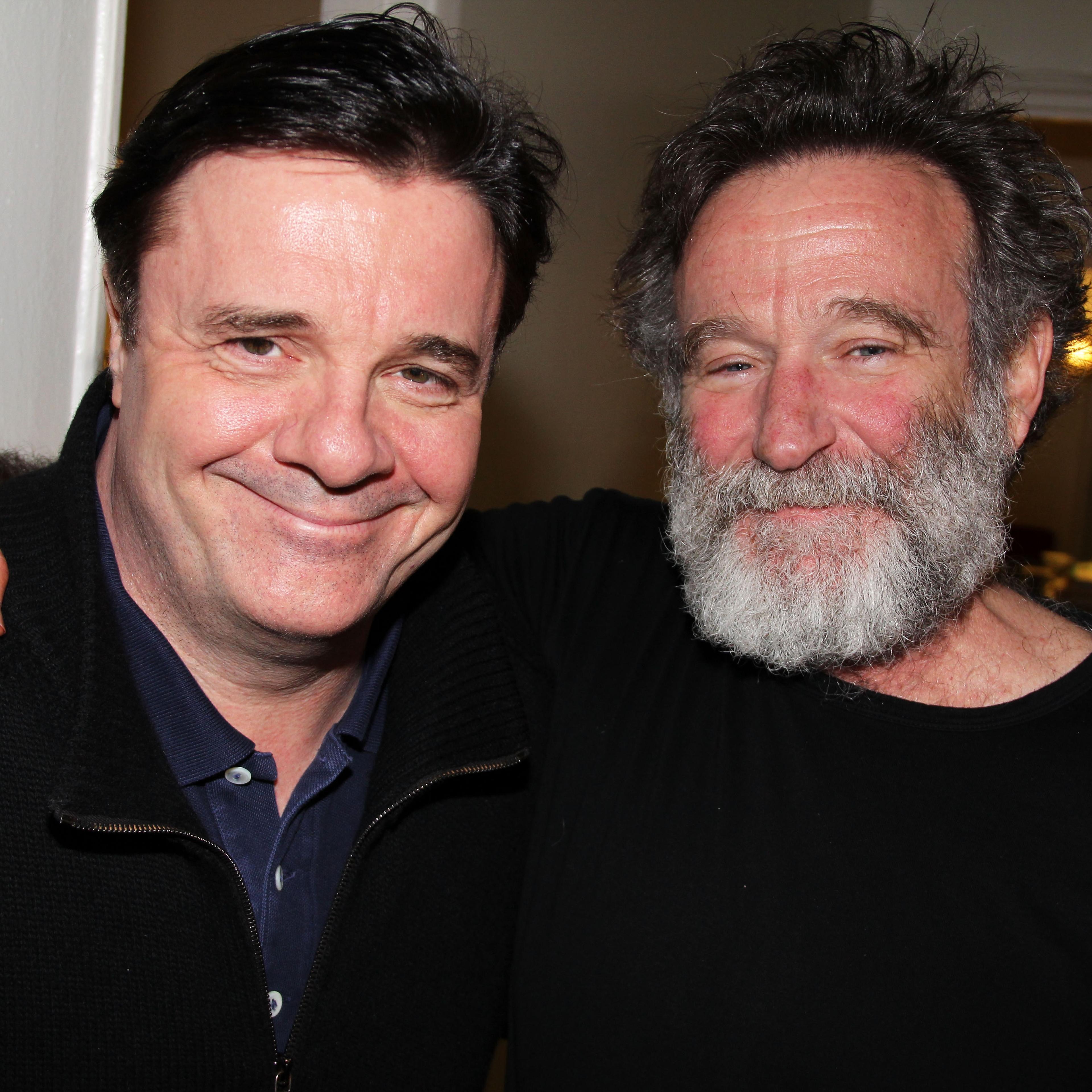 Nathan Lane and Robin Williams
