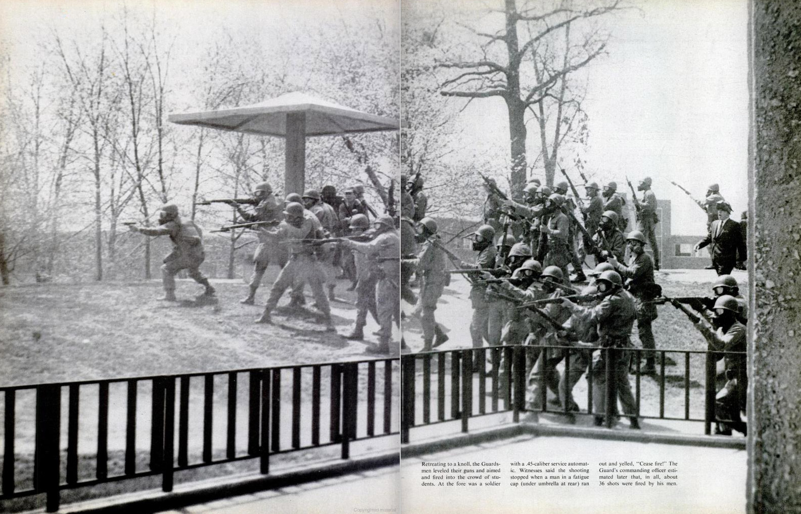 LIFE magazine coverage of Kent State in May 1970.