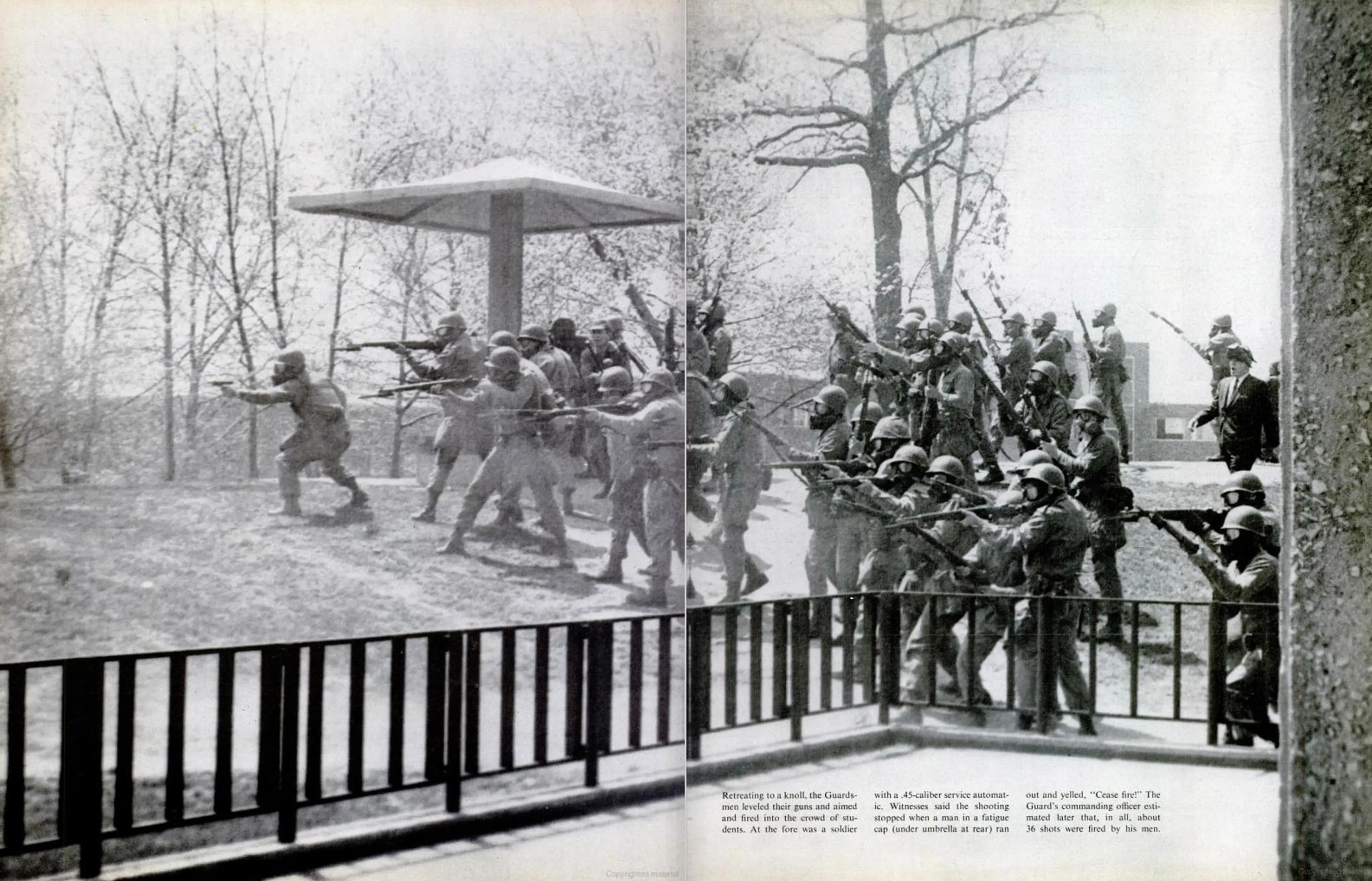 LIFE magazine coverage of Kent State in May 1970.