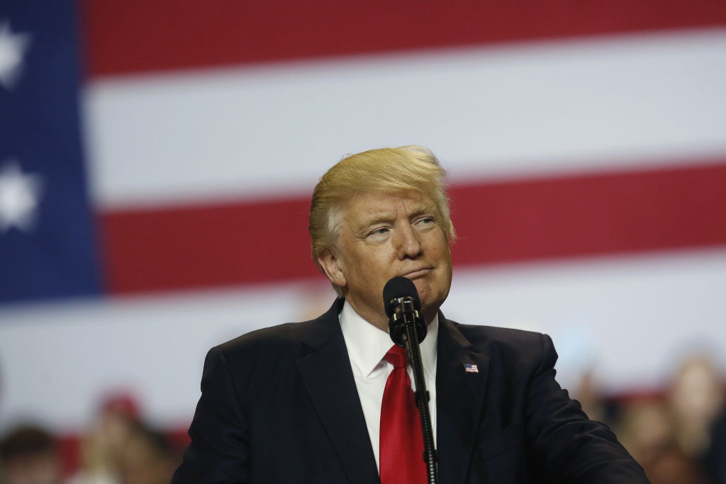 President Donald Trump Holds Kentucky Rally