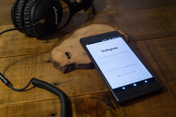 The Instagram application seen displayed on a Android Sony