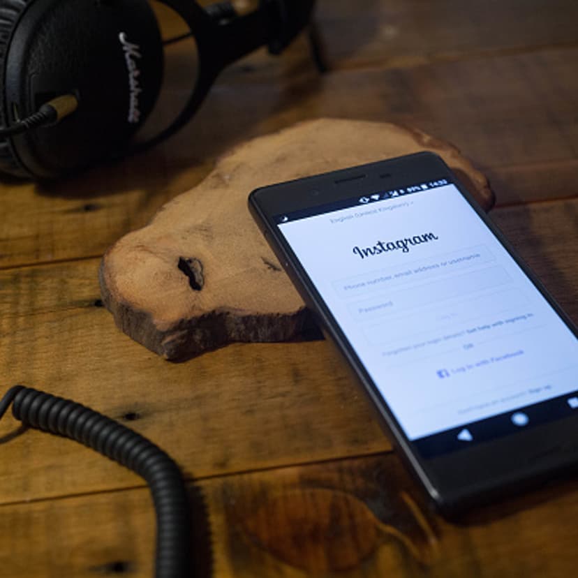 The Instagram application seen displayed on a Android Sony
