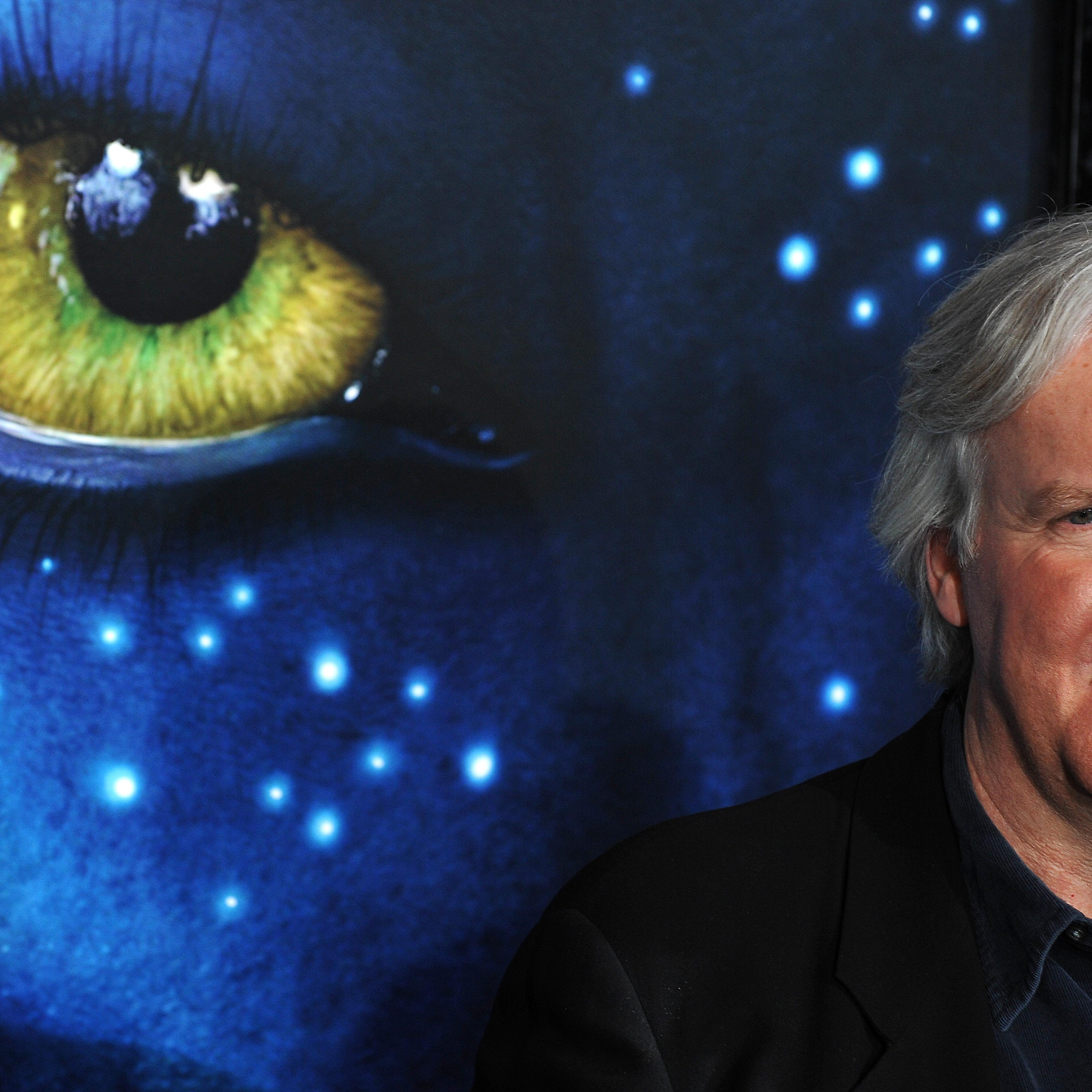 Director James Cameron arrives at the pr