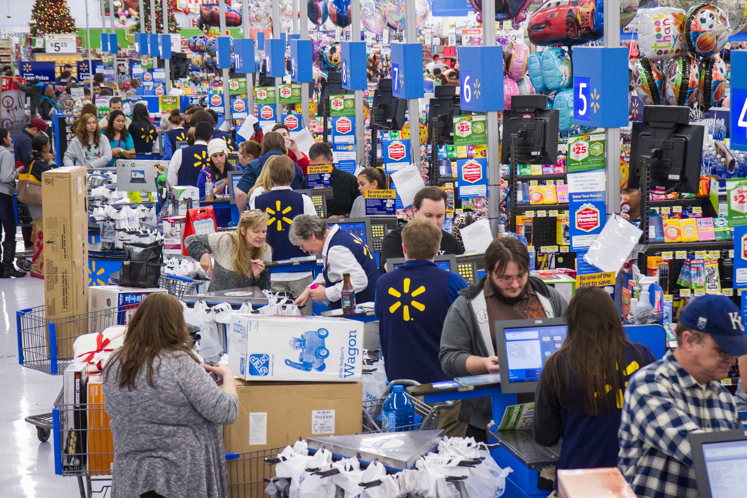 A Walmart store in 2014 in Bentonville, Ark.