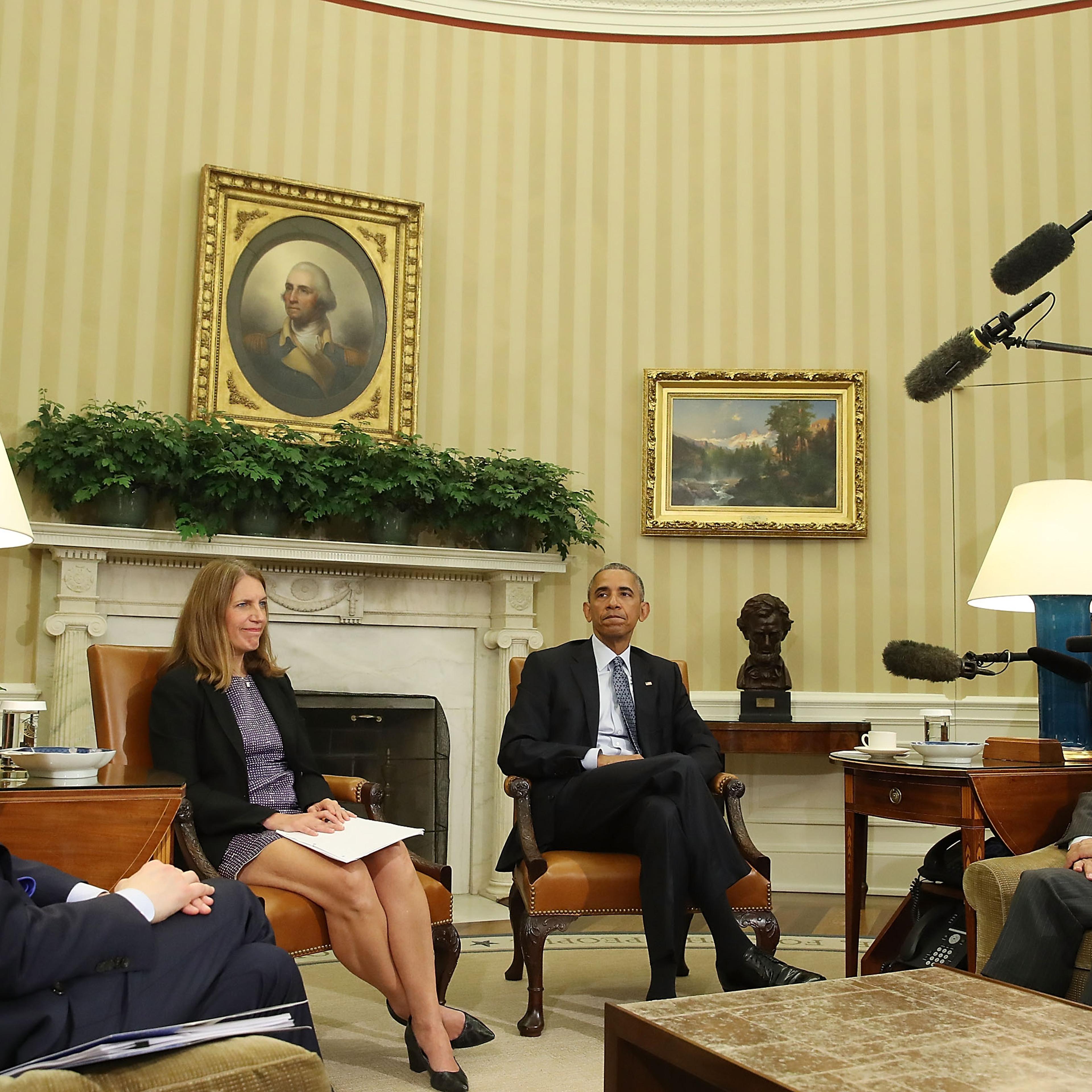 President Obama Receives Briefing On Zika Virus At White House