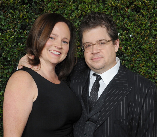 Patton Oswalt and wife Michelle McNamara at 'Young Adult' Premiere