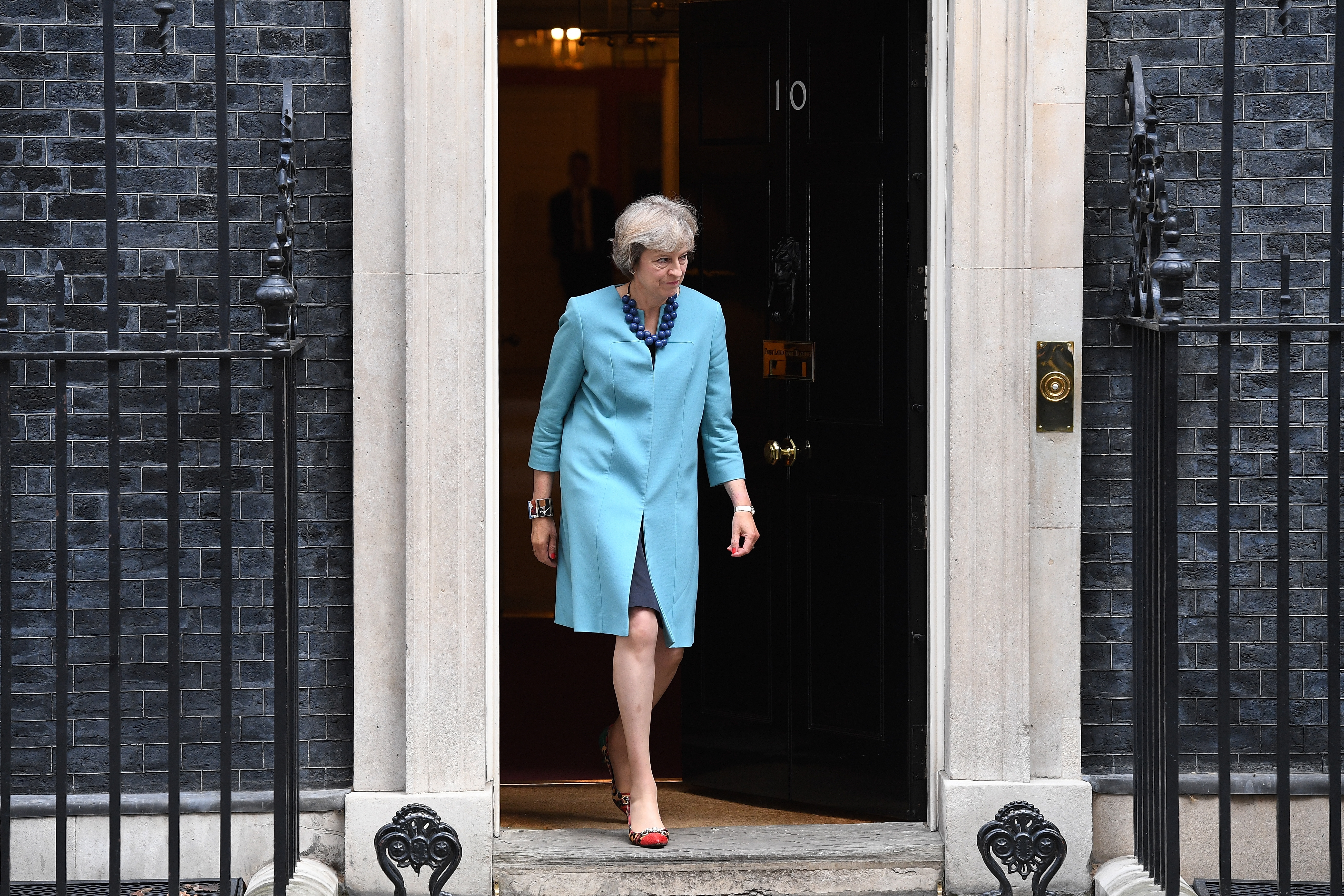 Aung San Suu Kyi Visits Downing Street