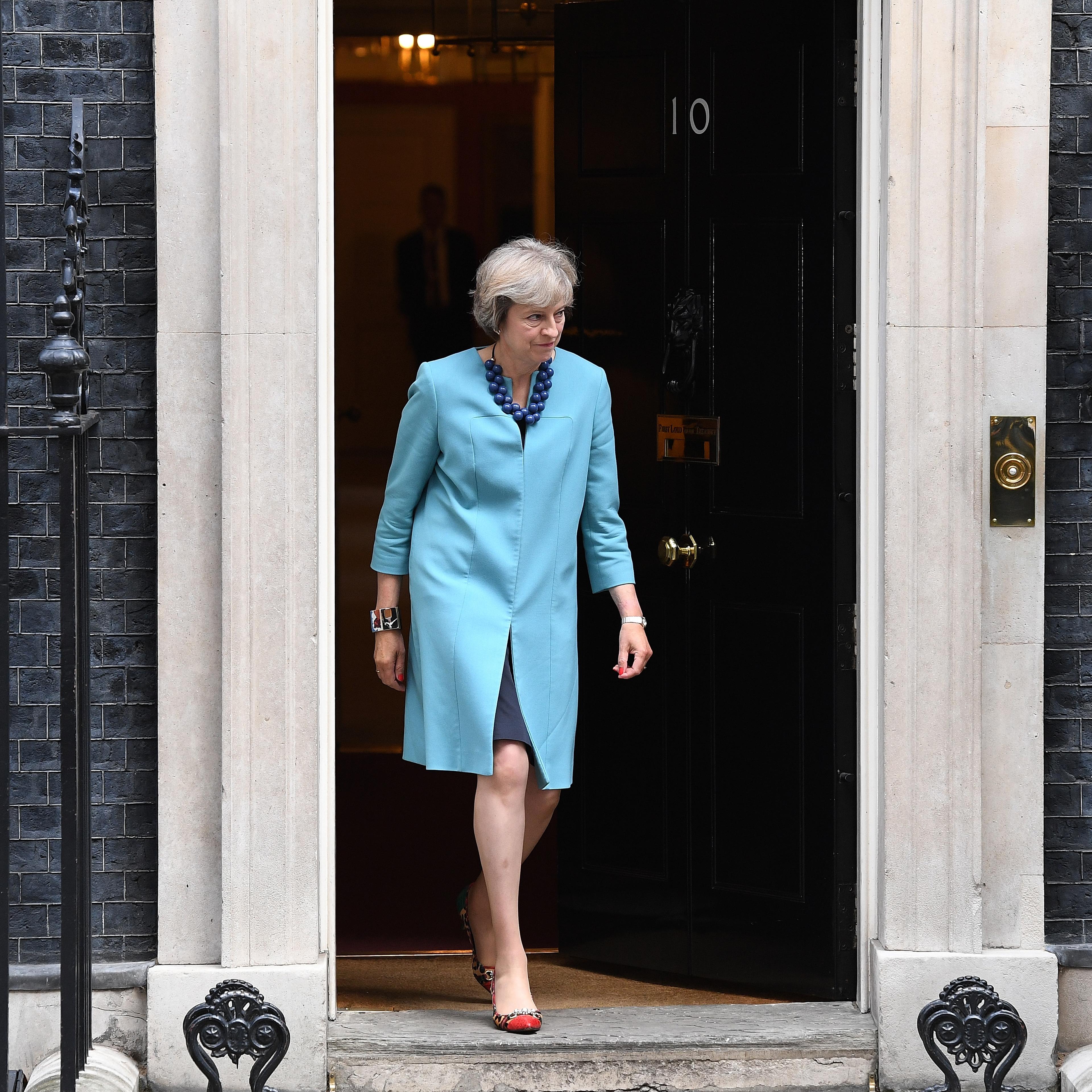 Aung San Suu Kyi Visits Downing Street