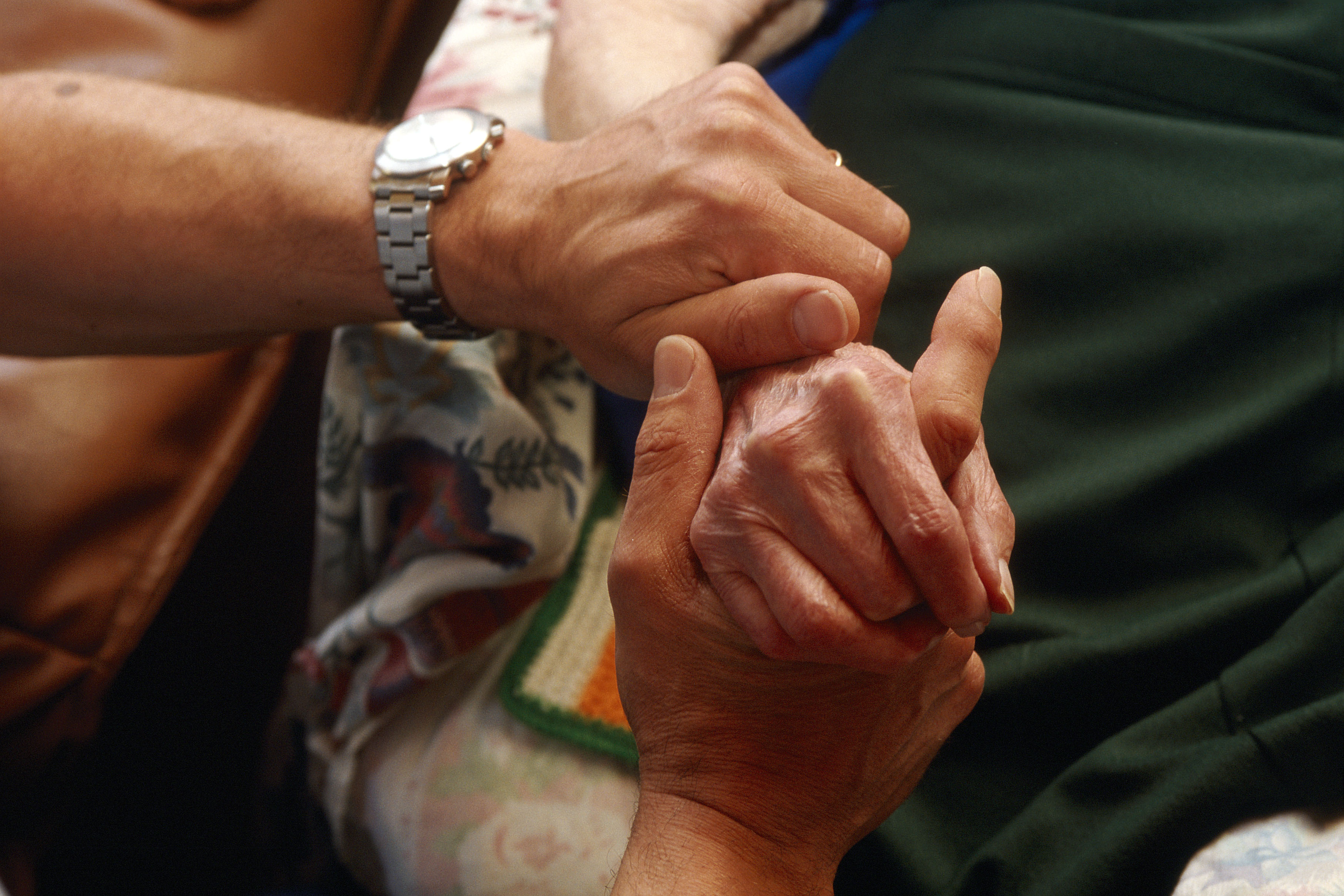 Elderly Person Hand