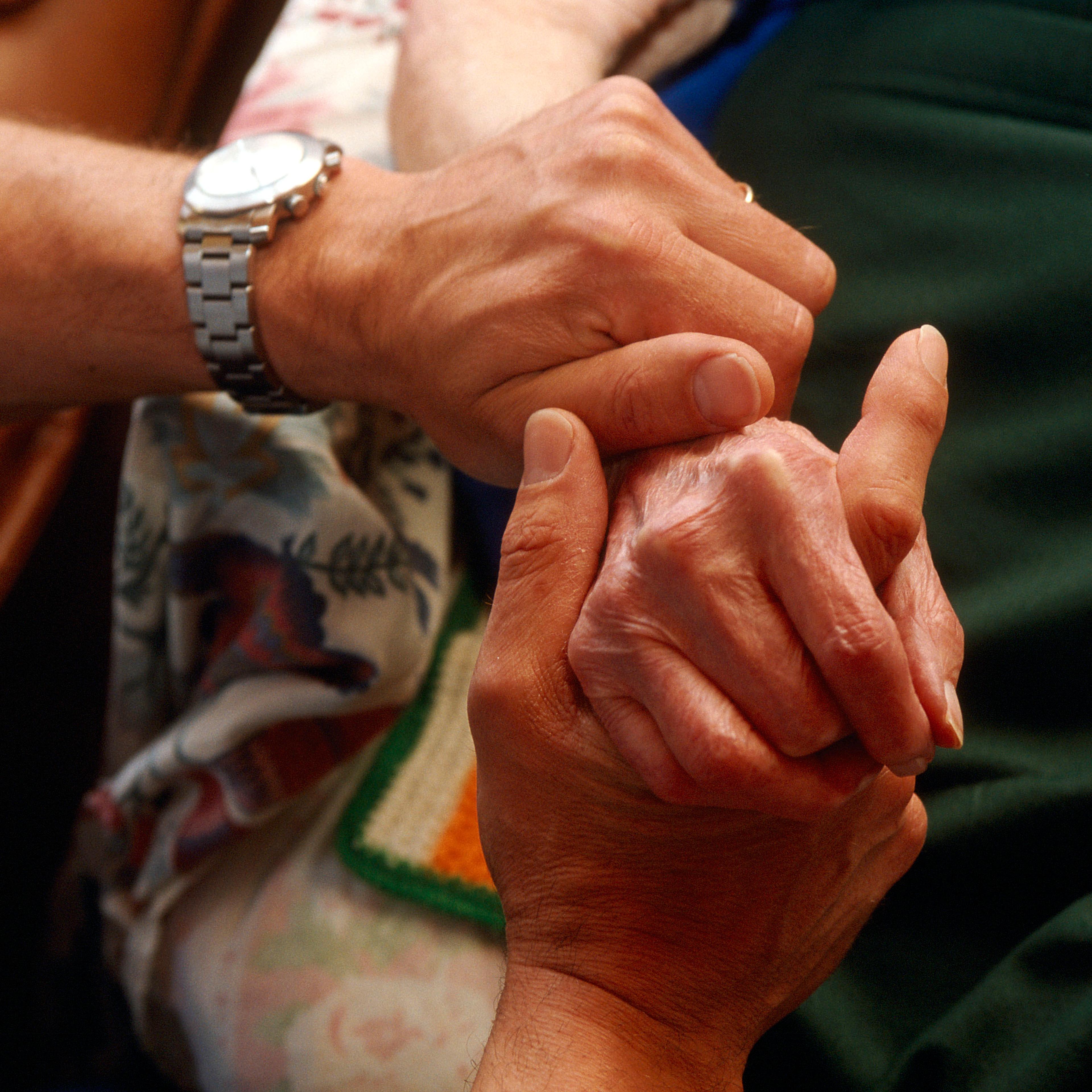 Elderly Person Hand