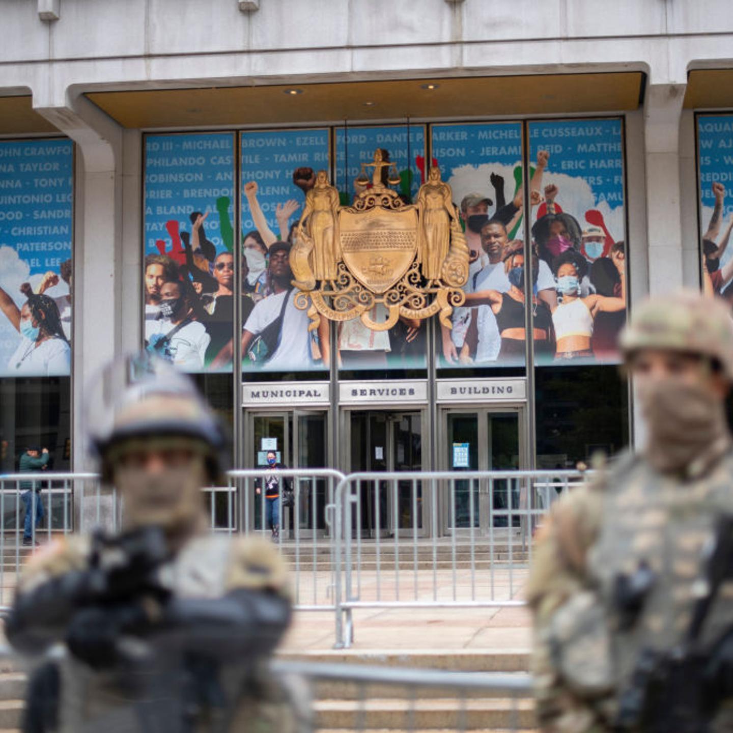 National Guard Patrols In Philadelphia After Police Killing Of Walter Wallace, Jr. Sparks Nightly Protests