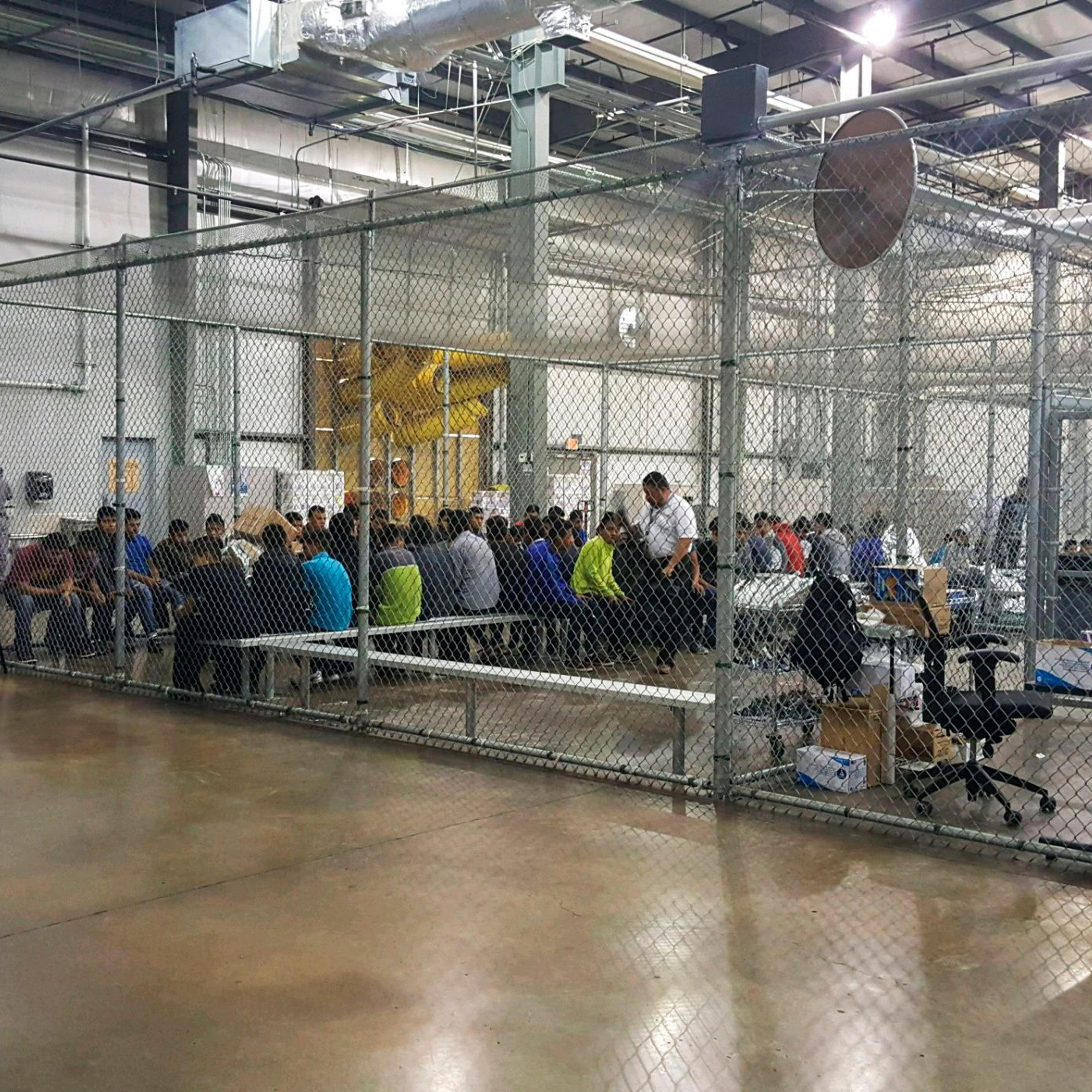Immigration Holding Facility, McAllen