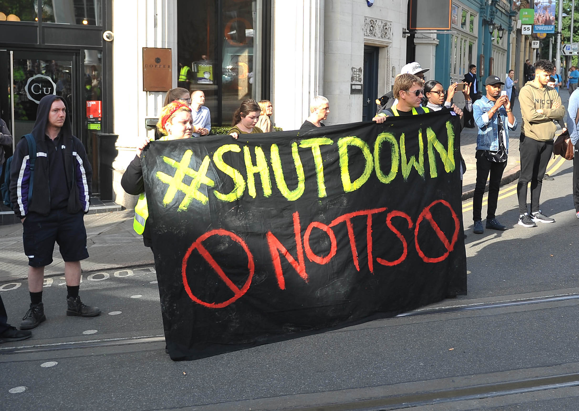 Black Lives Matter protest in the UK