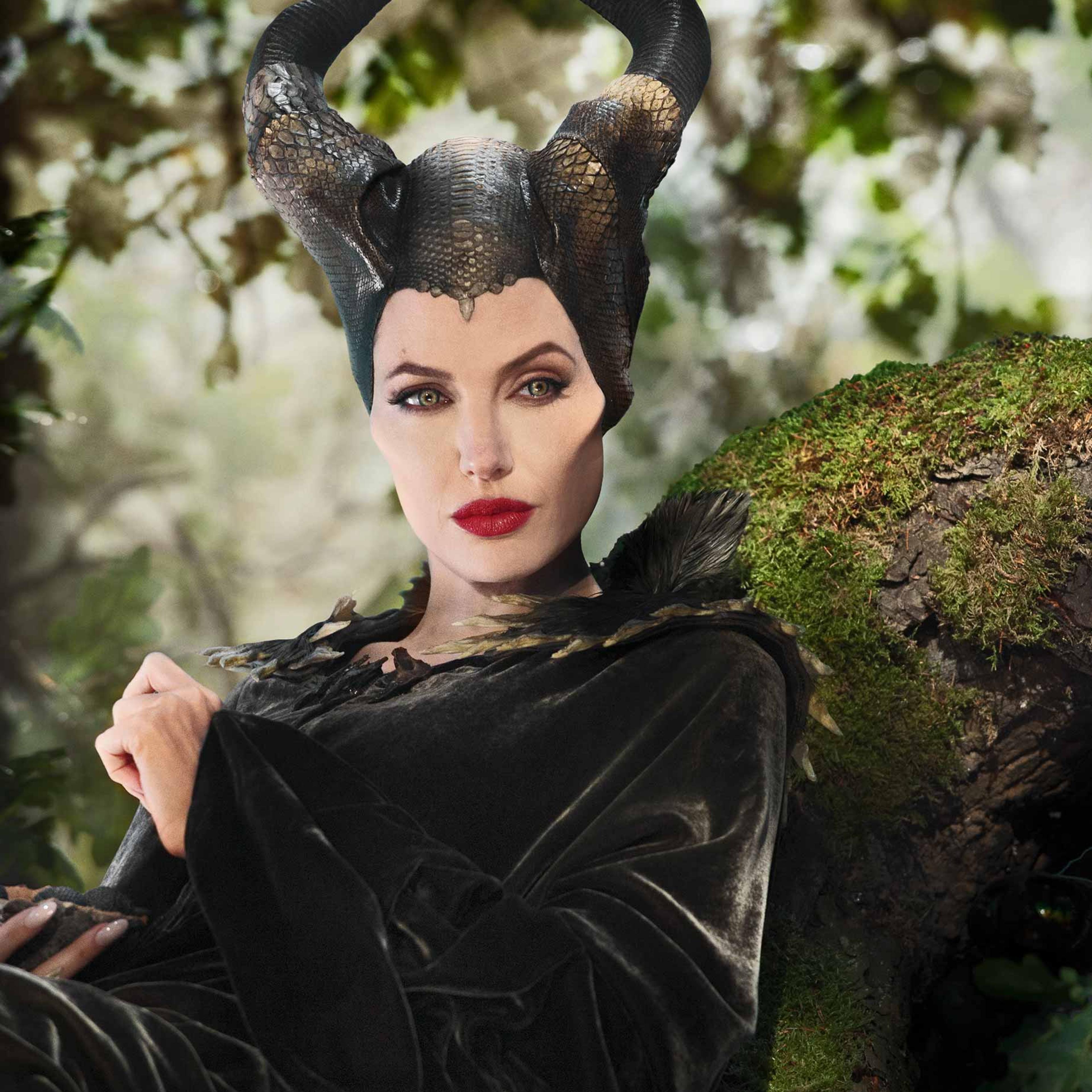 Angelina Jolie Maleficent Disney Portrait 2014