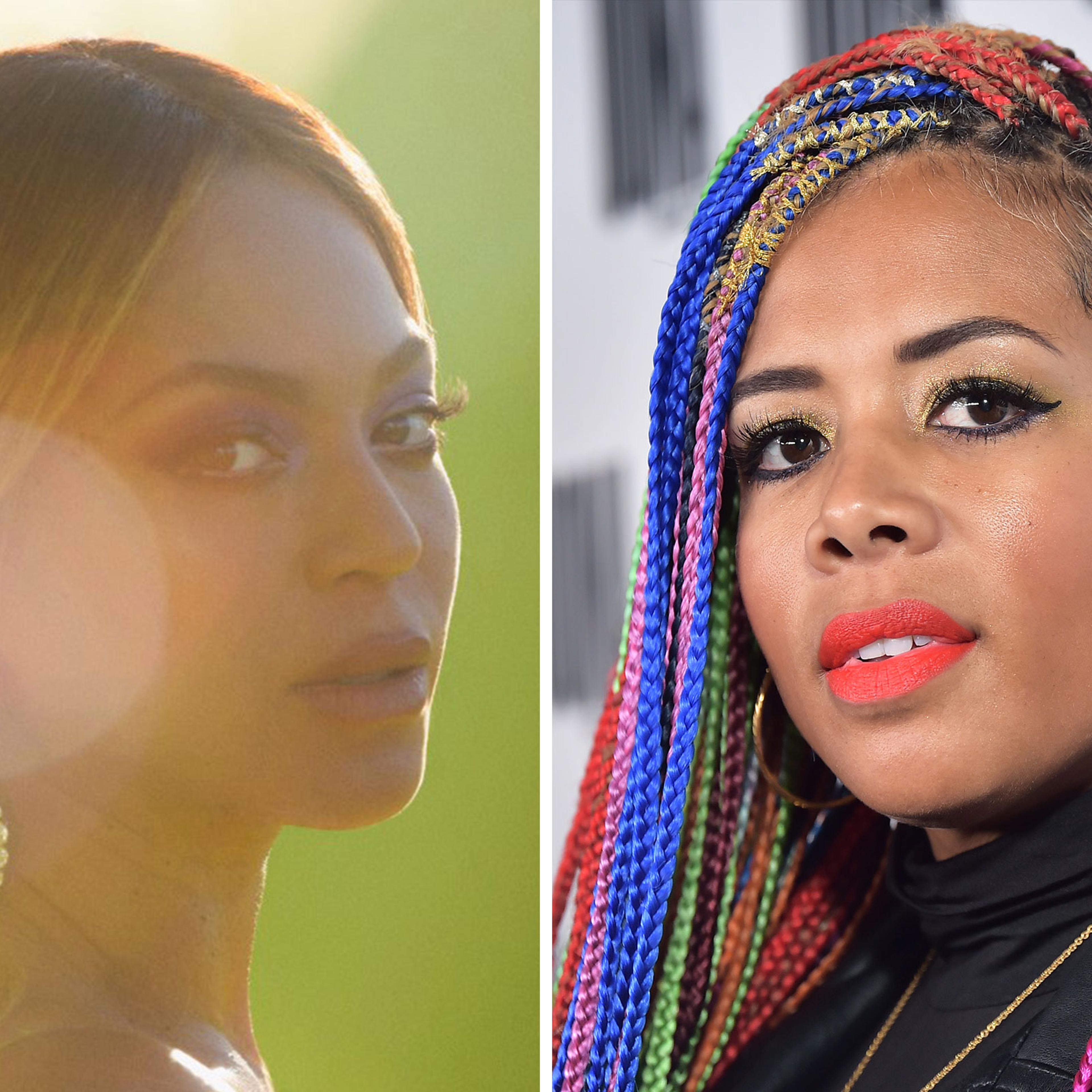 Split image of Beyoncé and Kelis