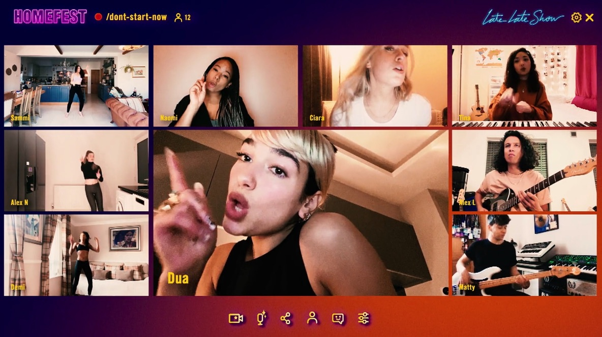 Dua Lipa on Home Fest