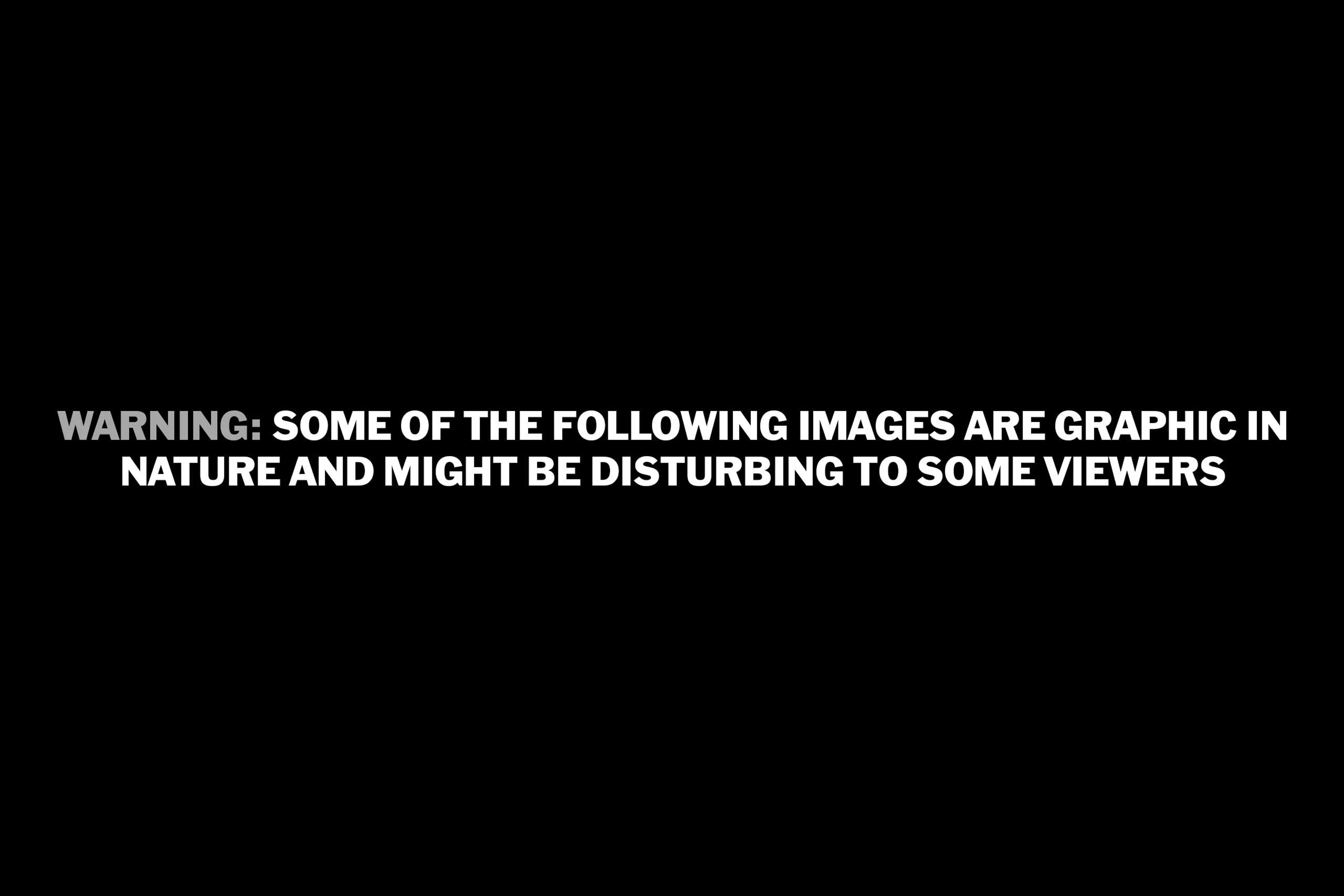 Graphic Warning Slide