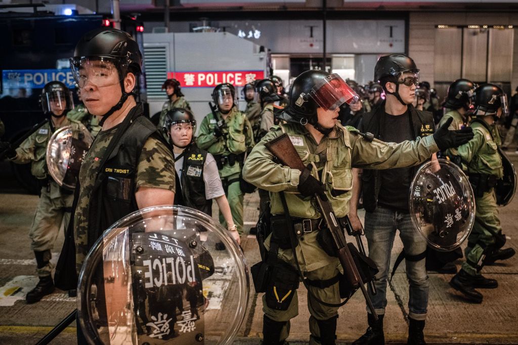 Hong Kong Police Officers
