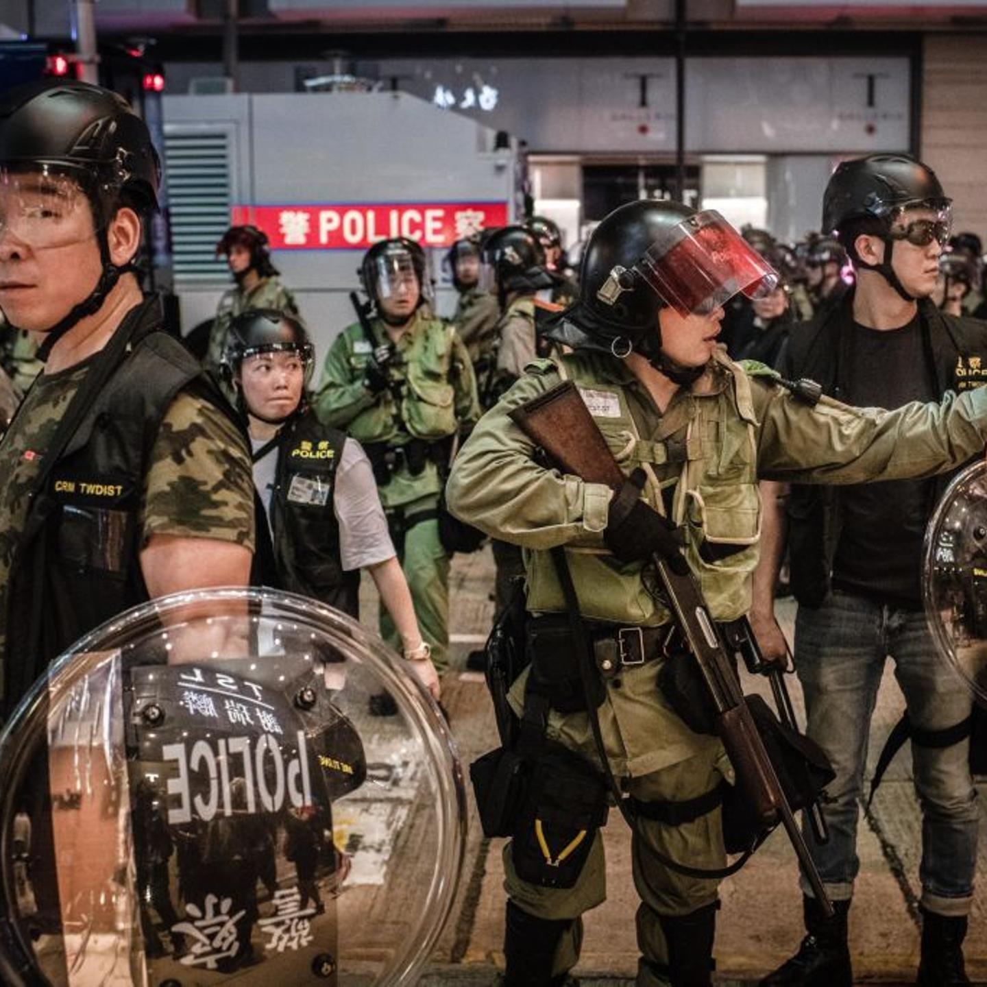 Hong Kong Police Officers