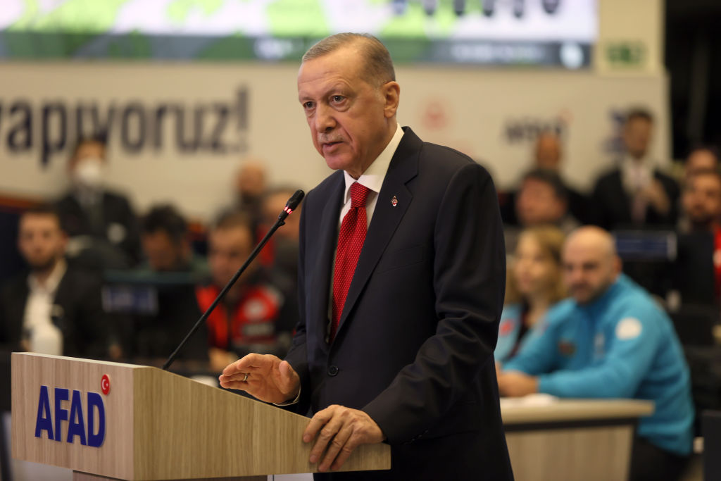 Turkish President Recep Tayyip Erdogan