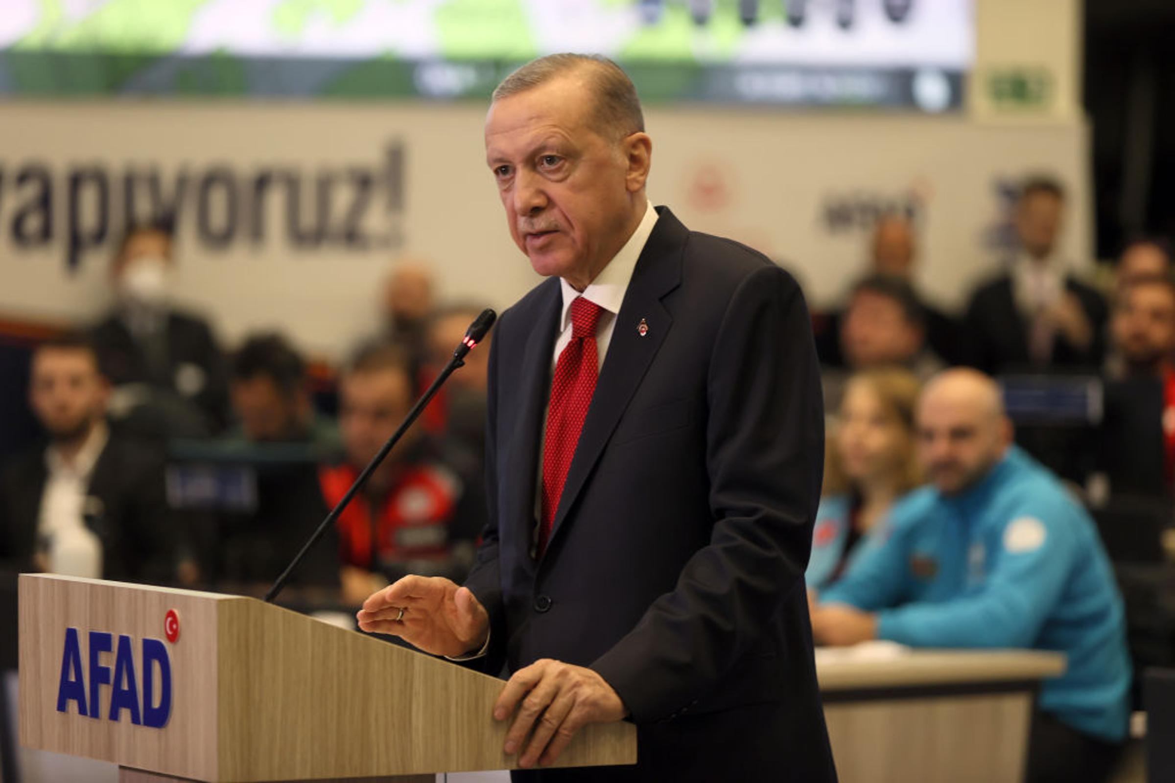 Turkish President Recep Tayyip Erdogan