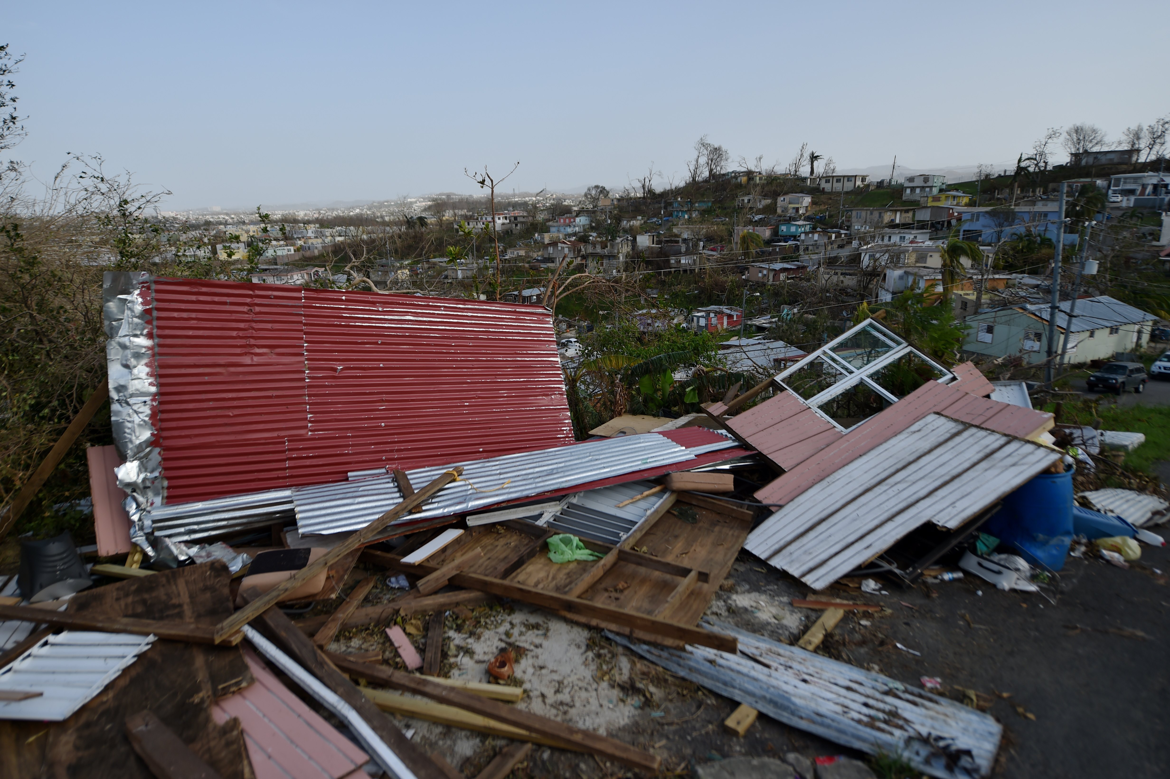 PUERTORICO-WEATHER-HURRICANE-CARRIBEAN-GASOLINE