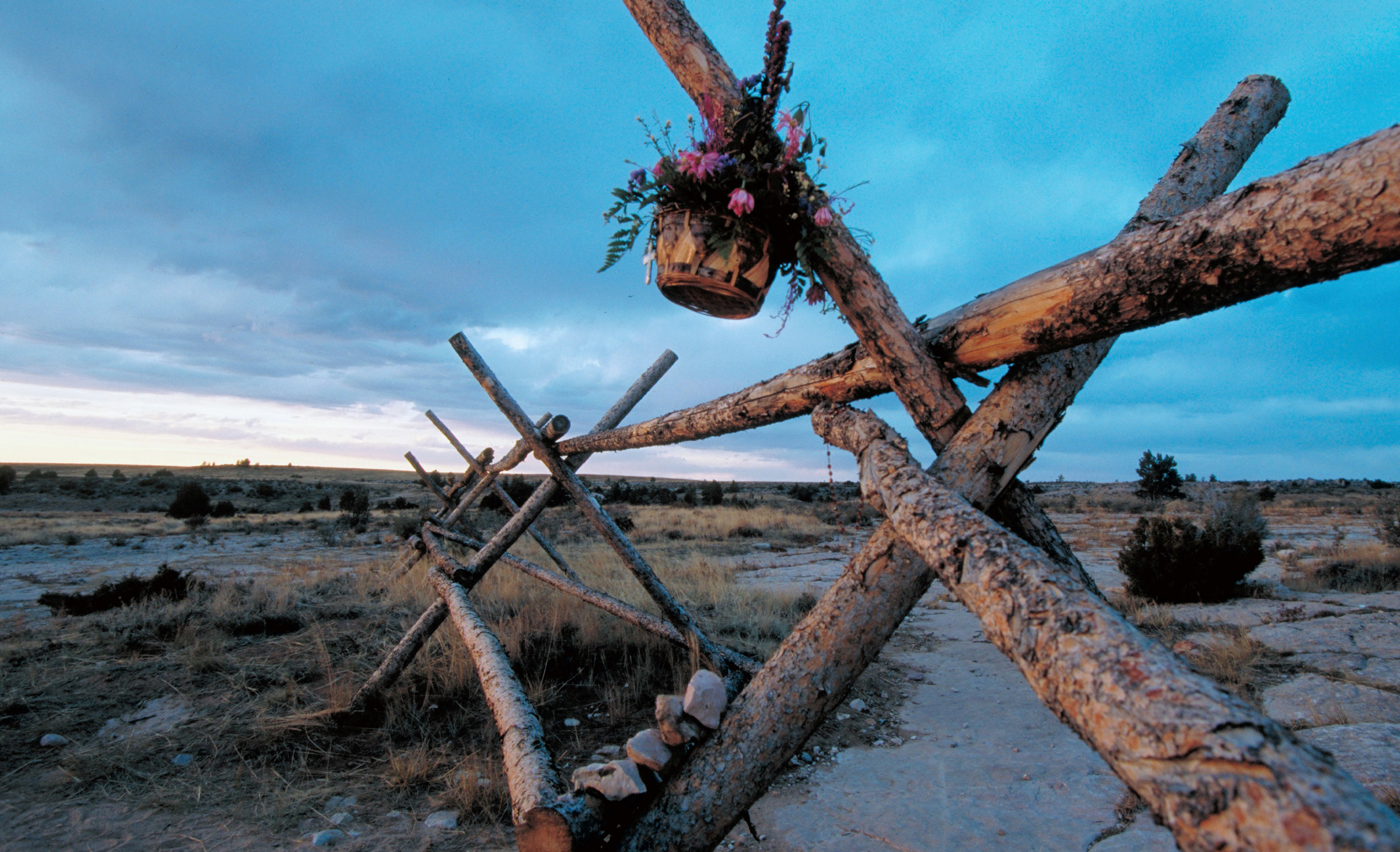 The fence near Laramie, Wyo. where Matthew Shepard was left tied and beaten