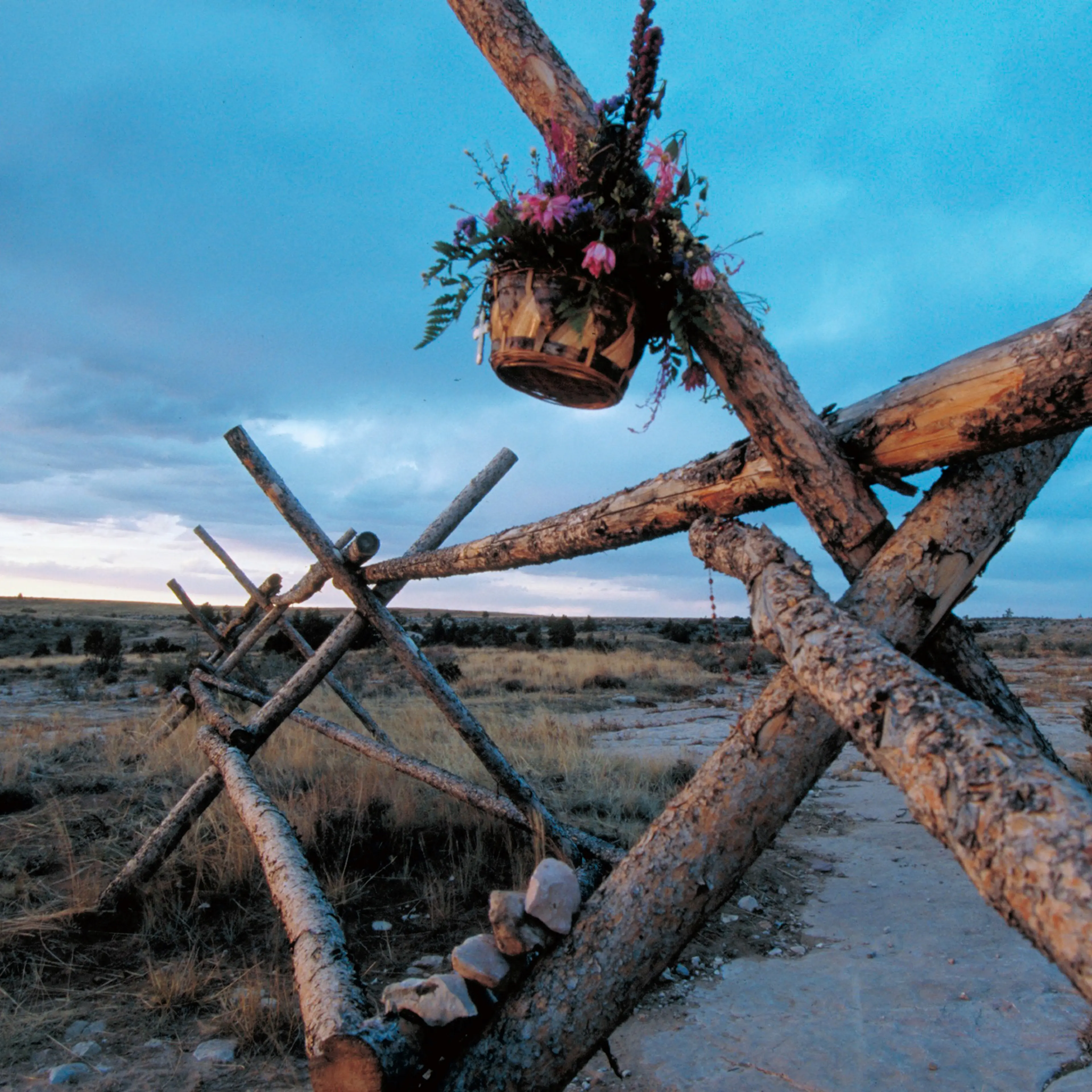 The fence near Laramie, Wyo. where Matthew Shepard was left tied and beaten