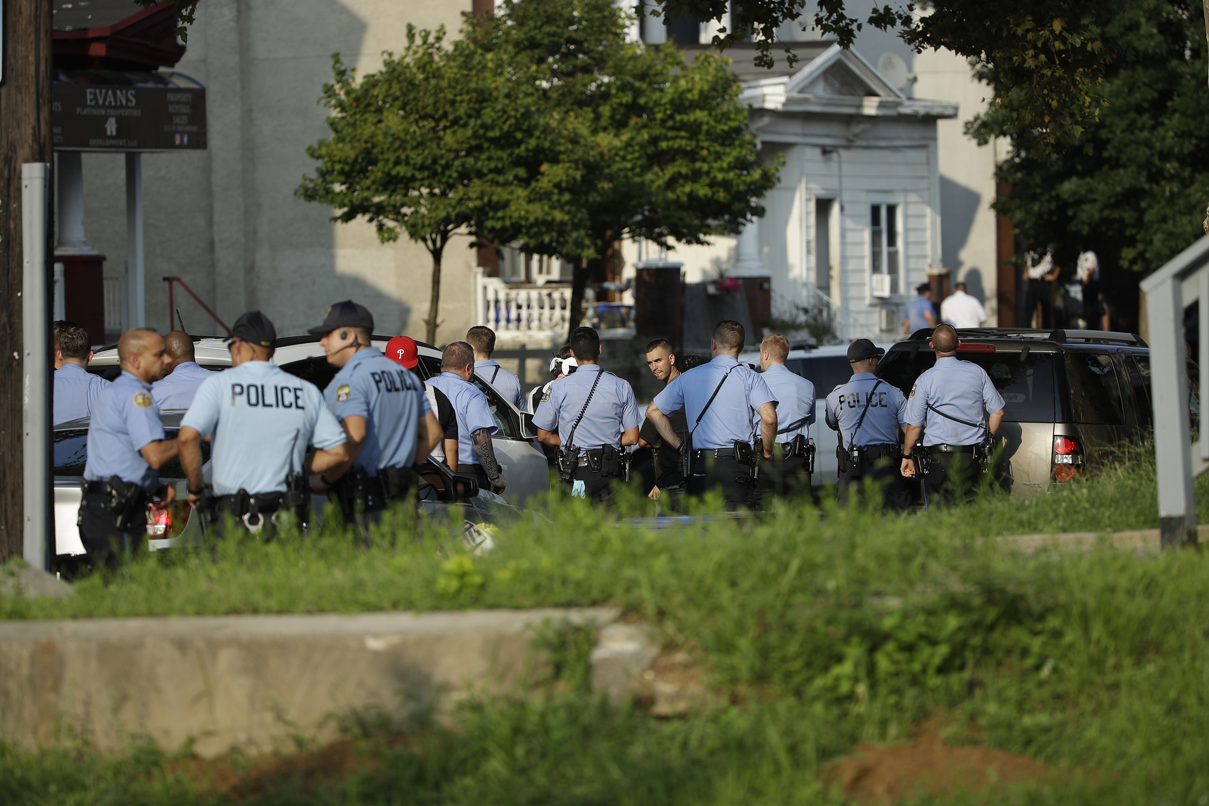 Gunman Firing at Police