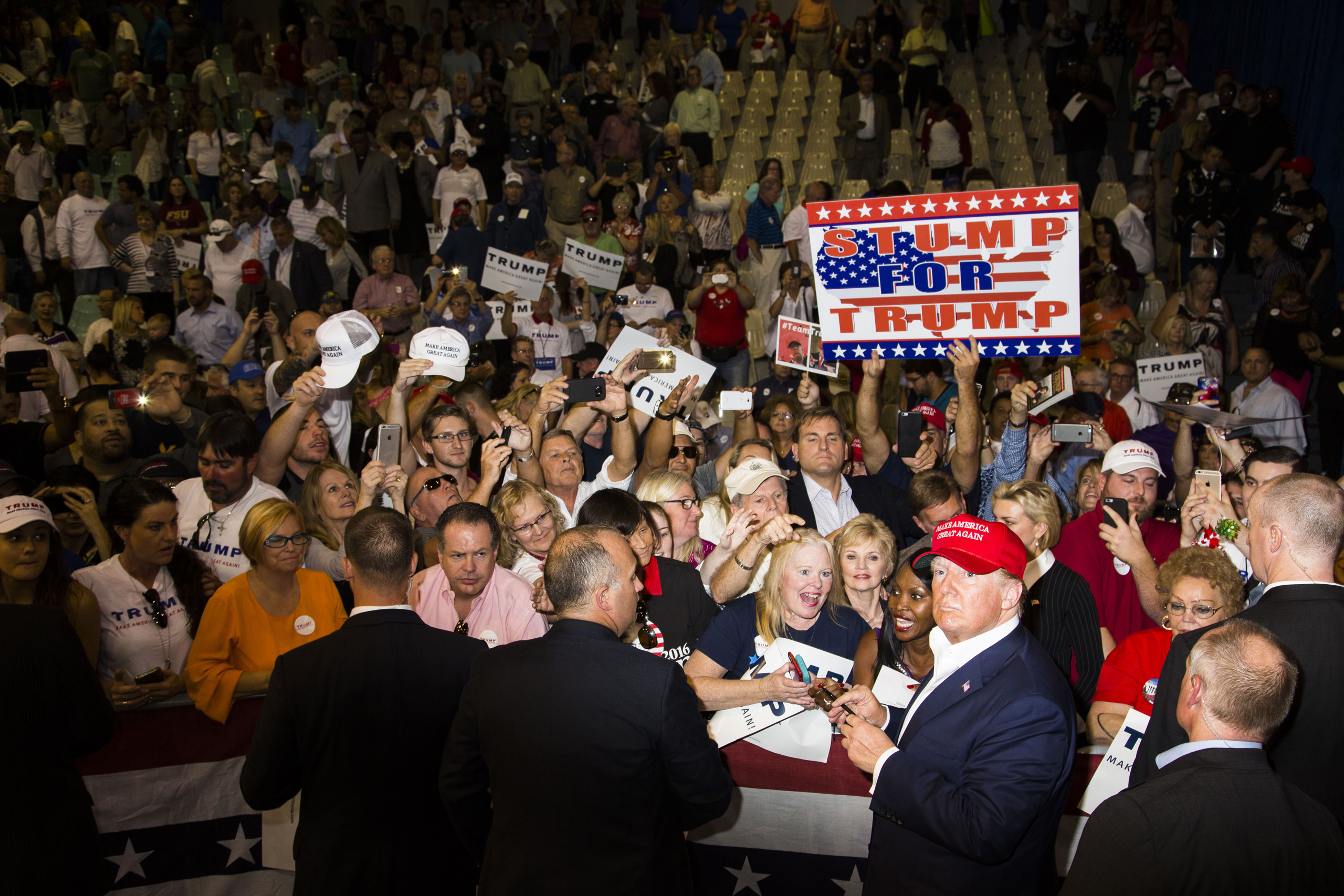 Donald Trump Supporters: See Photos From His Rallies