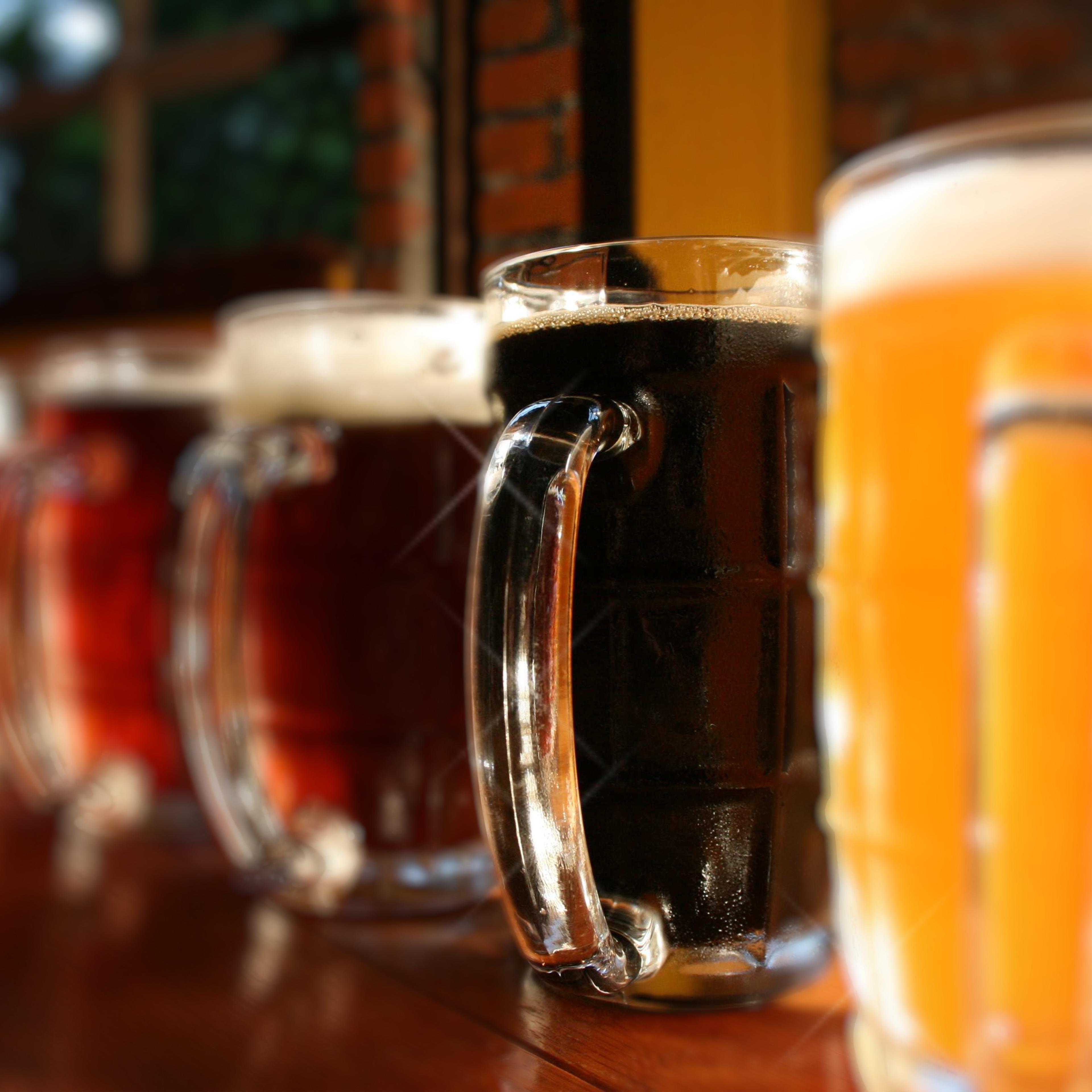 Beer glasses