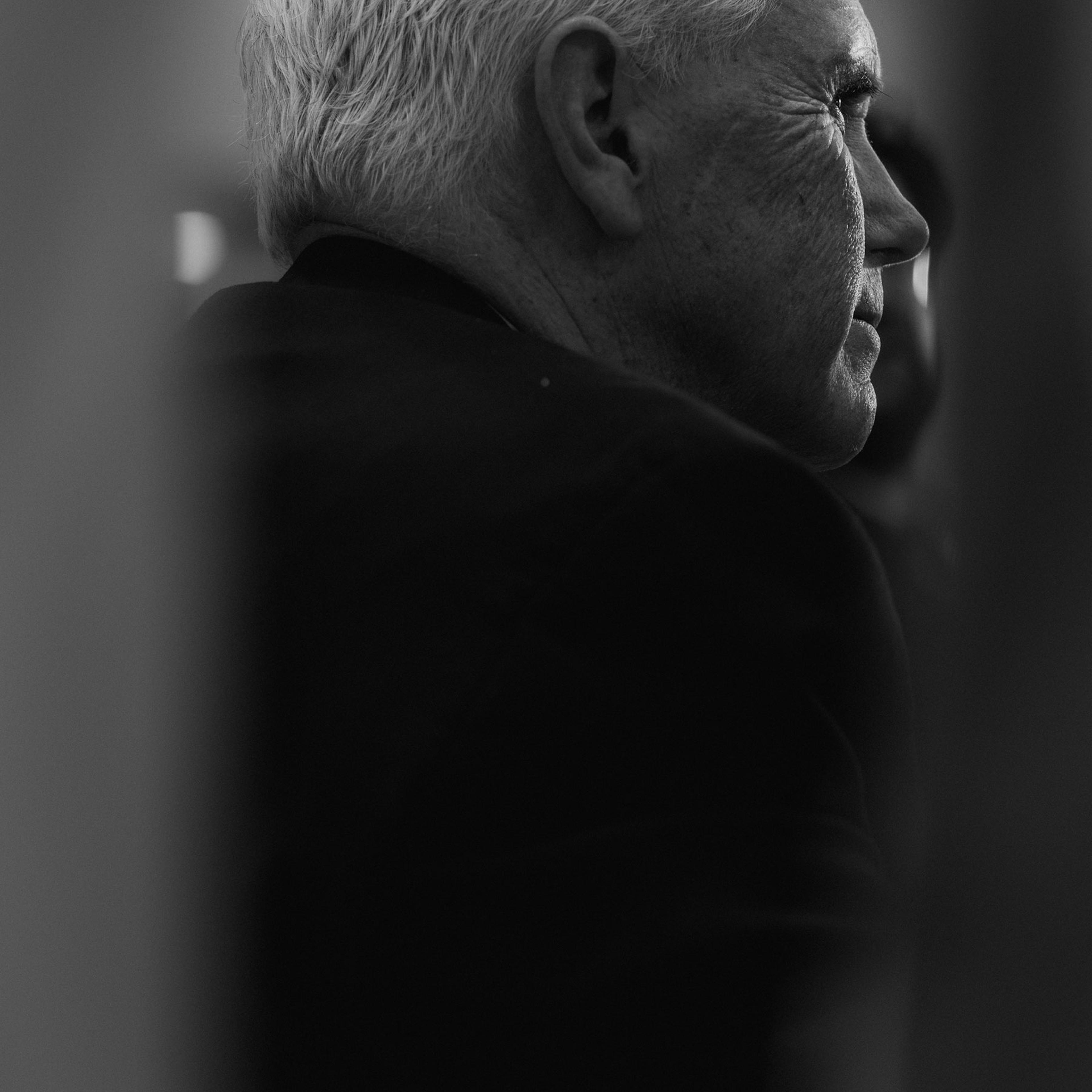 Former Vice President Mike Pence seen at Cornerstone Church during a book tour of his memoir on Jan. 22, 2023 in San Antonio, Texas.