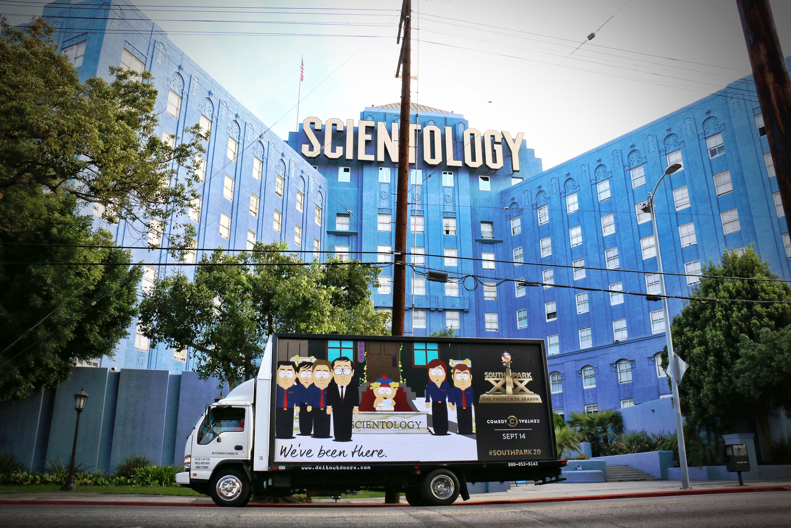 south park billboard