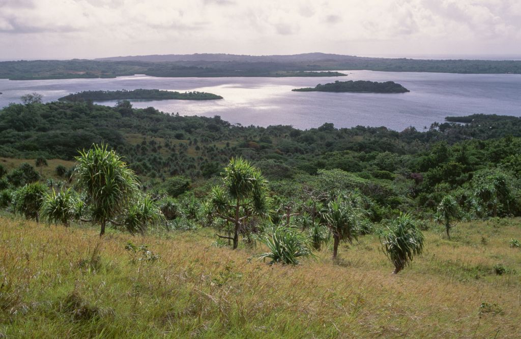 Lagoon from Mount Matade, Yap Island