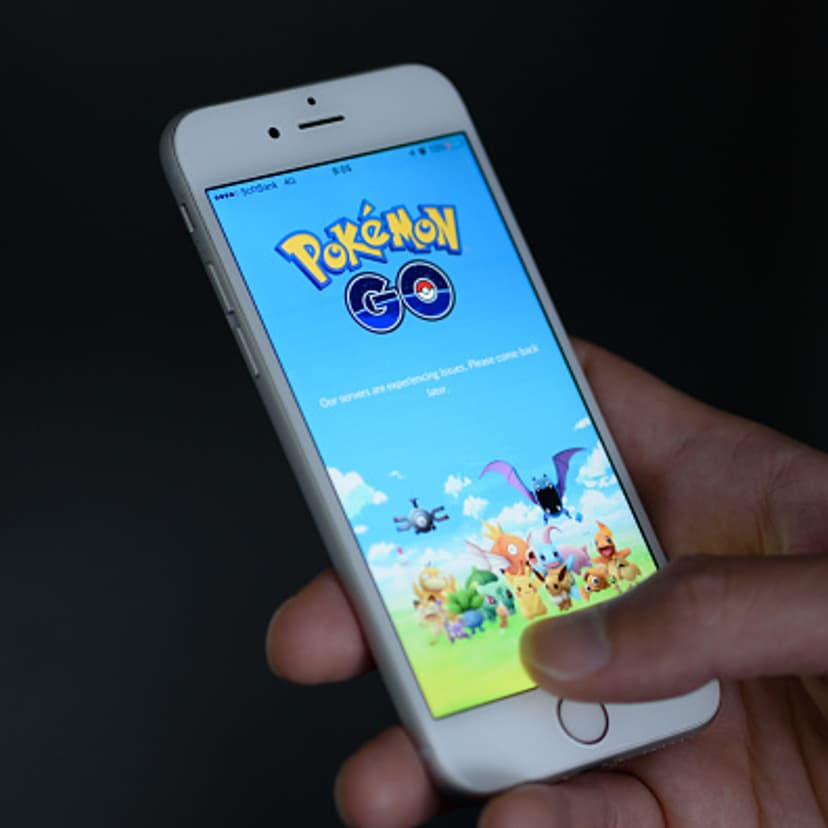 Nintendo Co.'s Pokemon Go is displayed on a smartphone