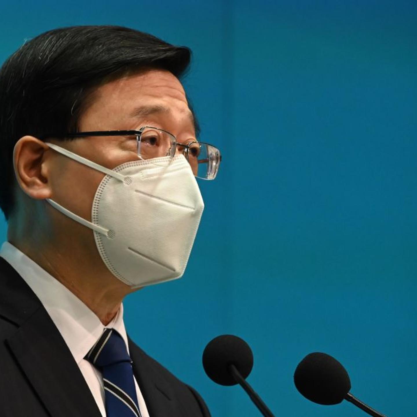 Hong Kong's Next Chief Executive John Lee