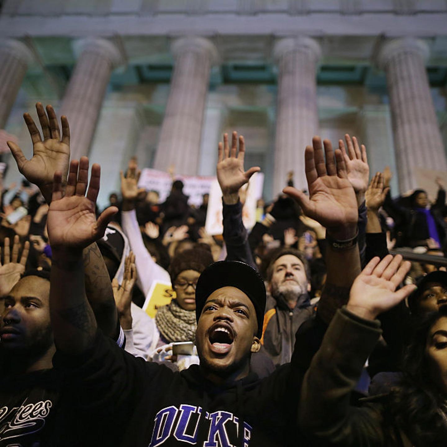 Protests Continue In DC One Day After Ferguson Grand Jury Decision