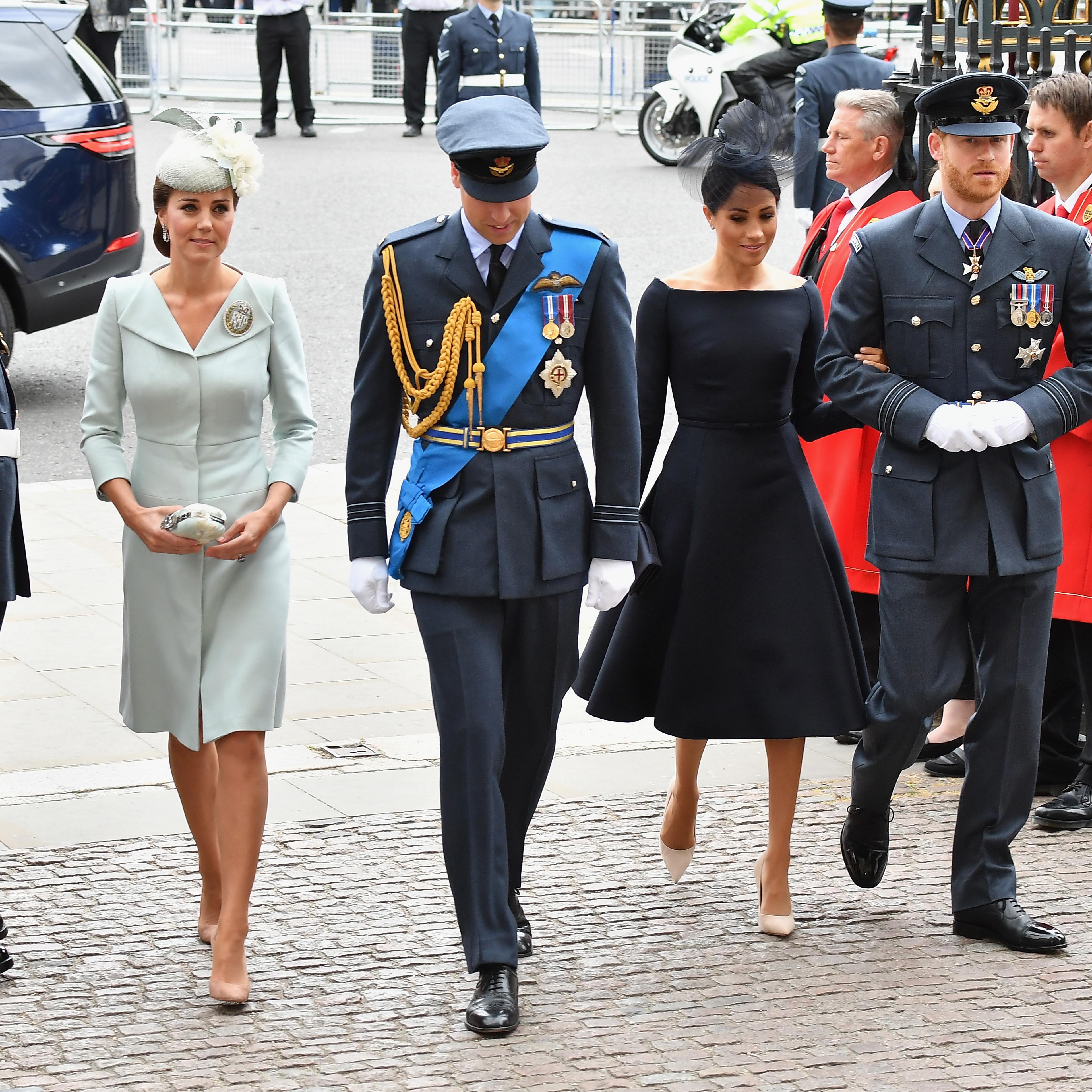 Members Of The Royal Family Attend Events To Mark The Centenary Of The RAF