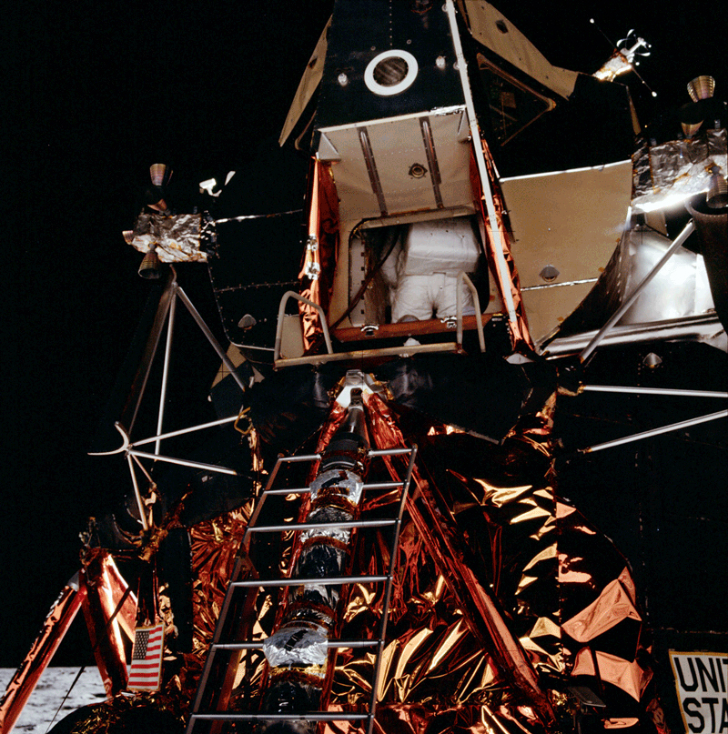 Rarely Seen Photos of the Apollo 11 Moon Landing