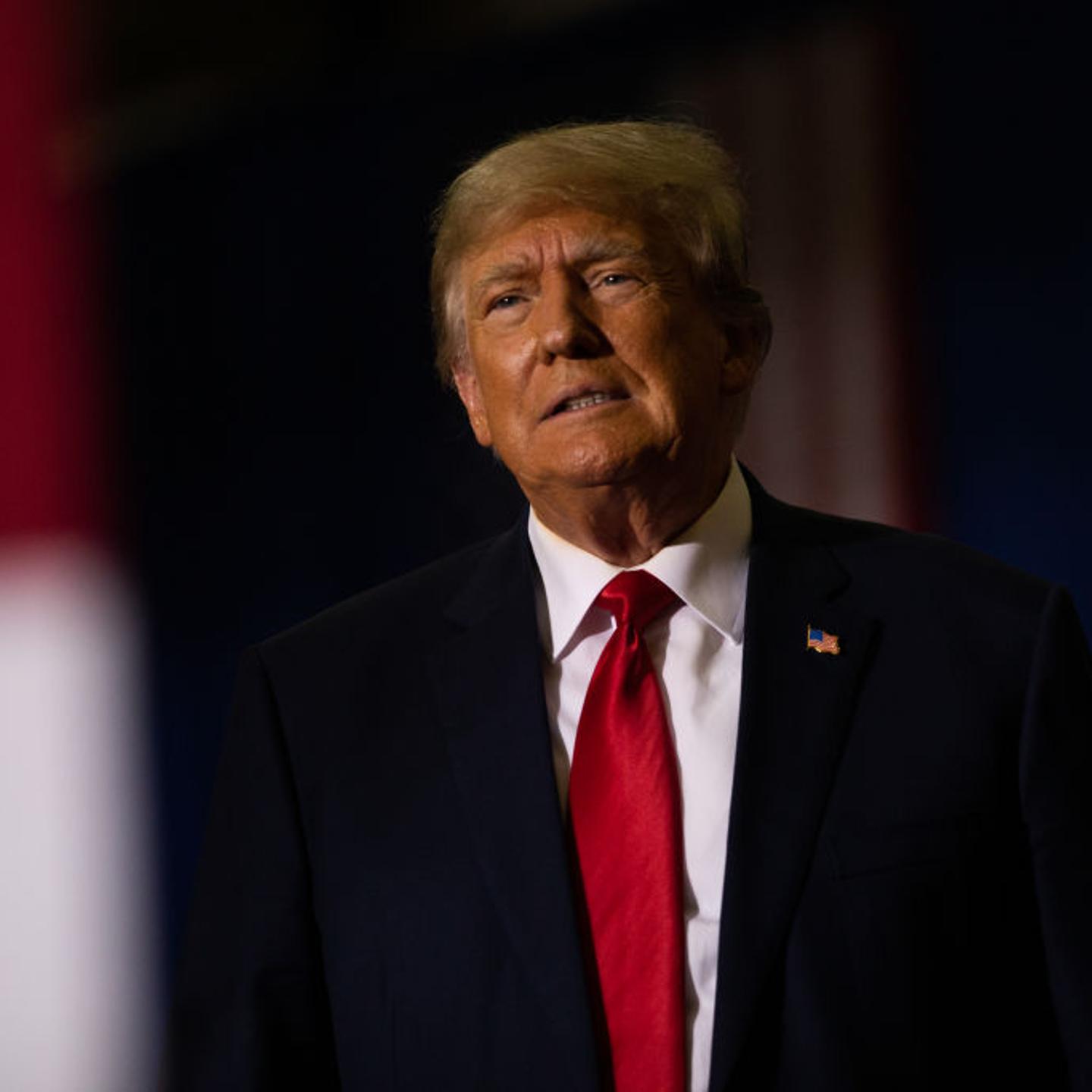 Former President Trump Holds Rally In Warren, Michigan
